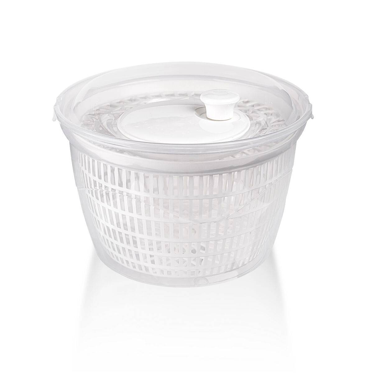 Centrifugadora para Ensalada Dem Blanco Transparente 5 L Polipropileno (12 Unidades)