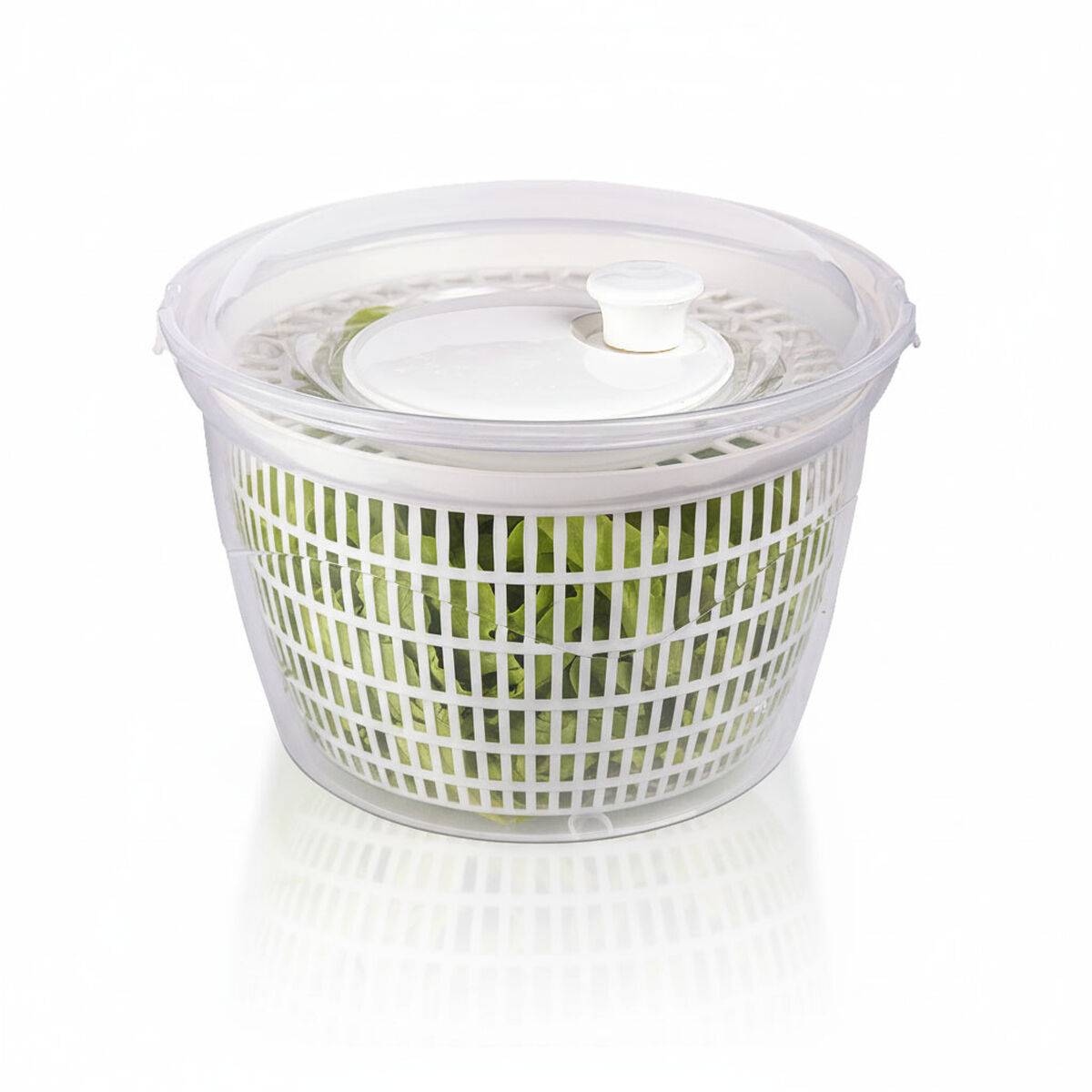 Centrifugadora para Ensalada Dem Blanco Transparente 5 L Polipropileno (12 Unidades)