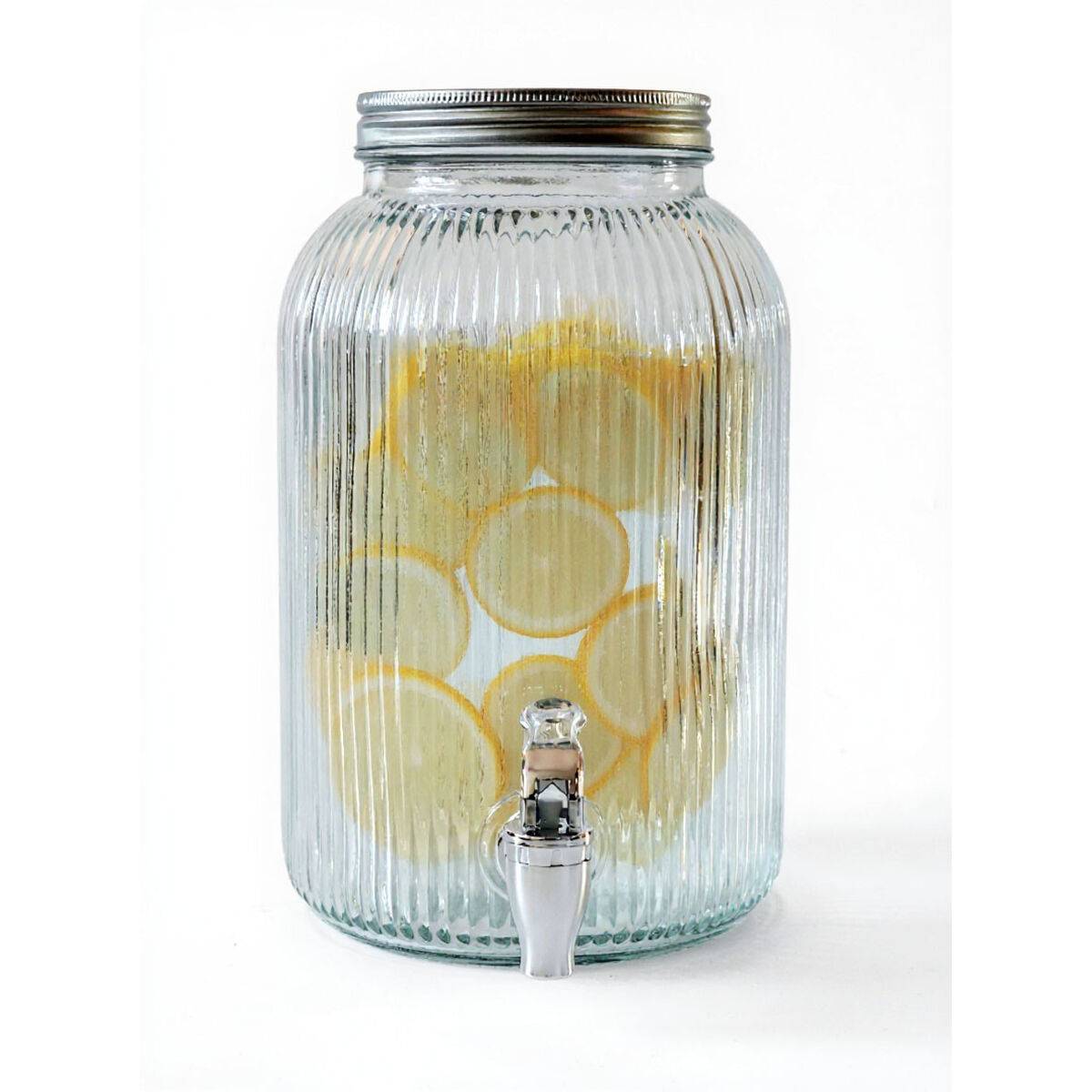 Dispensador de Agua La Mediterránea Lines Vidrio 4 L 15 x 26 cm (6 Unidades)