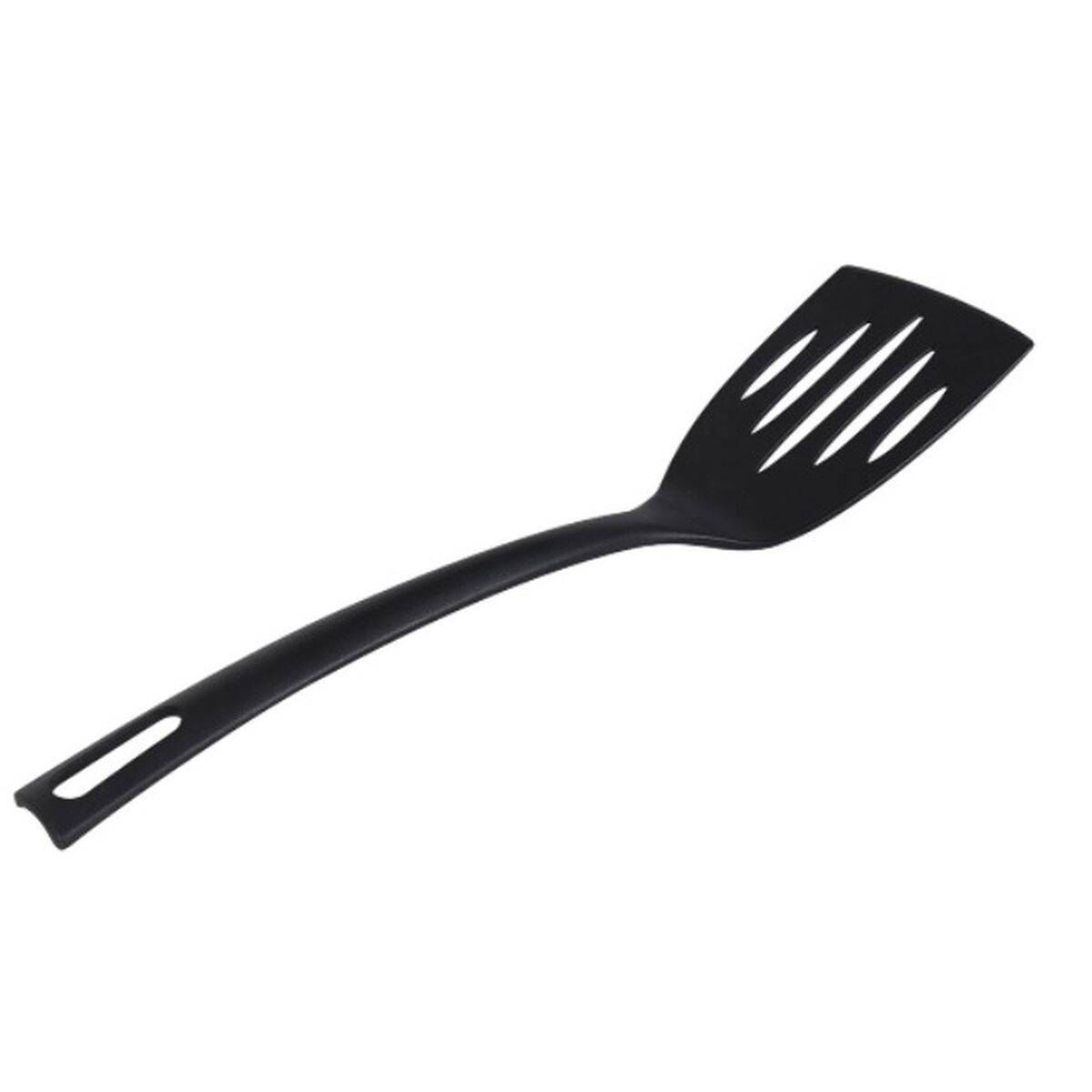Espátula de Cocina Quttin Negro Nailon 30 x 7 x 3 cm (24 Unidades)