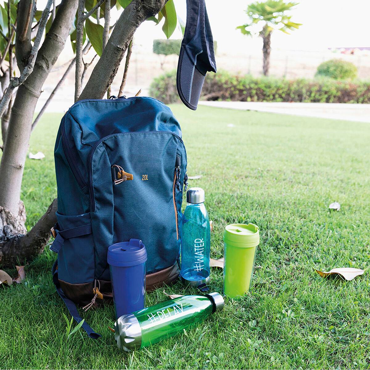 Botella de Agua Quid Quidate Verde Plástico 750 ml (24 Unidades)