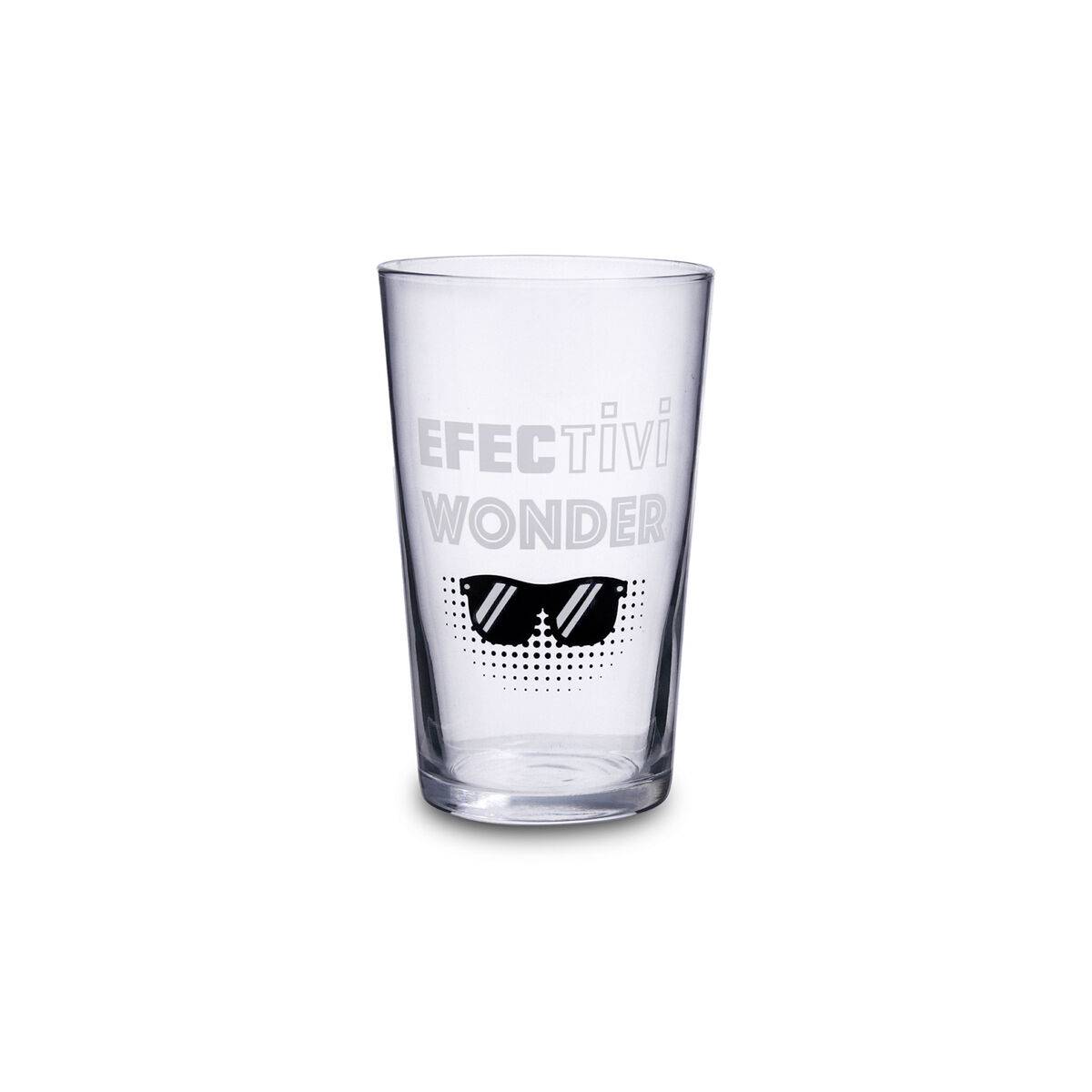 Vaso Luminarc Frases 90 Transparente Vidrio 500 ml (24 Unidades)