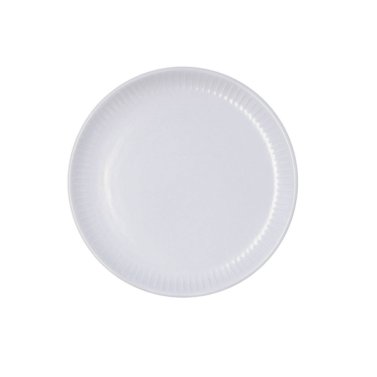 Plato de Postre Bidasoa Moana Gris Cerámica Ø 21,5 cm (12 Unidades)