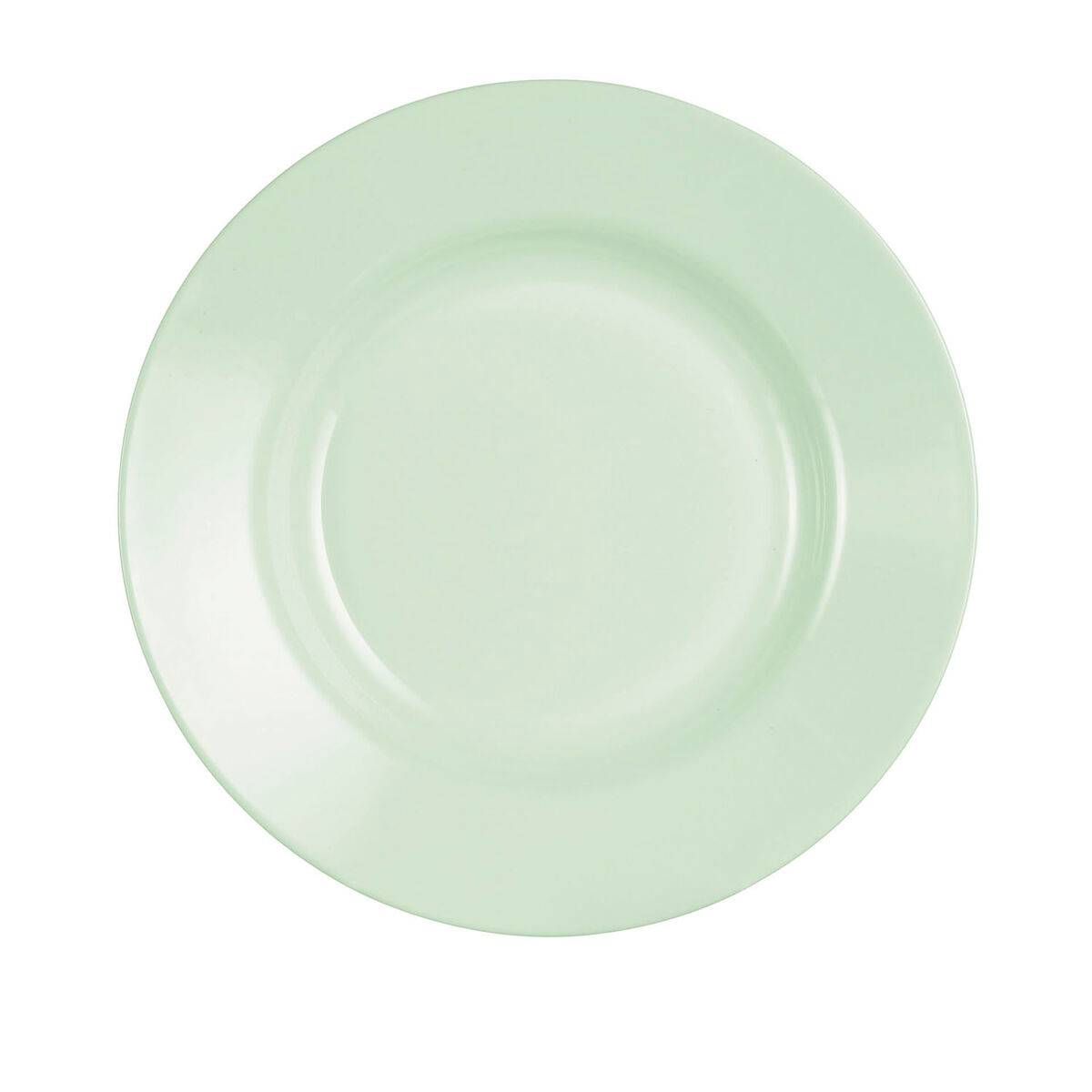 Plato Hondo Luminarc Plumi Paradise Ver Verde Vidrio Ø 22 cm (24 Unidades)