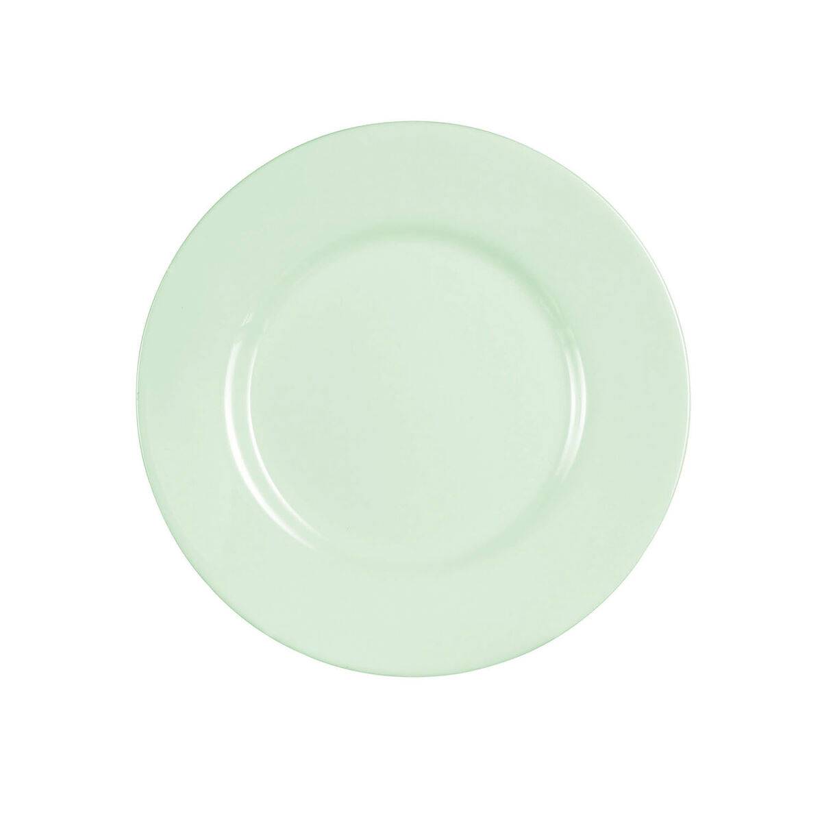 Plato de Postre Luminarc Plumi Paradise Verde Vidrio Ø 19 cm (24 Unidades)