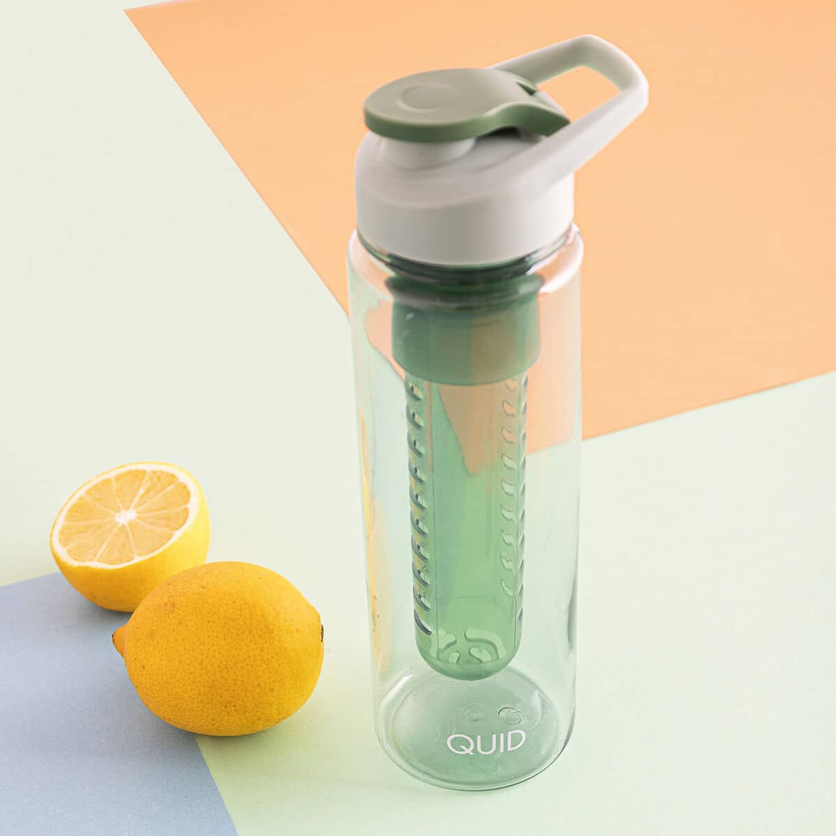 Botella para Infusiones Quid Quidate Verde 700 ml