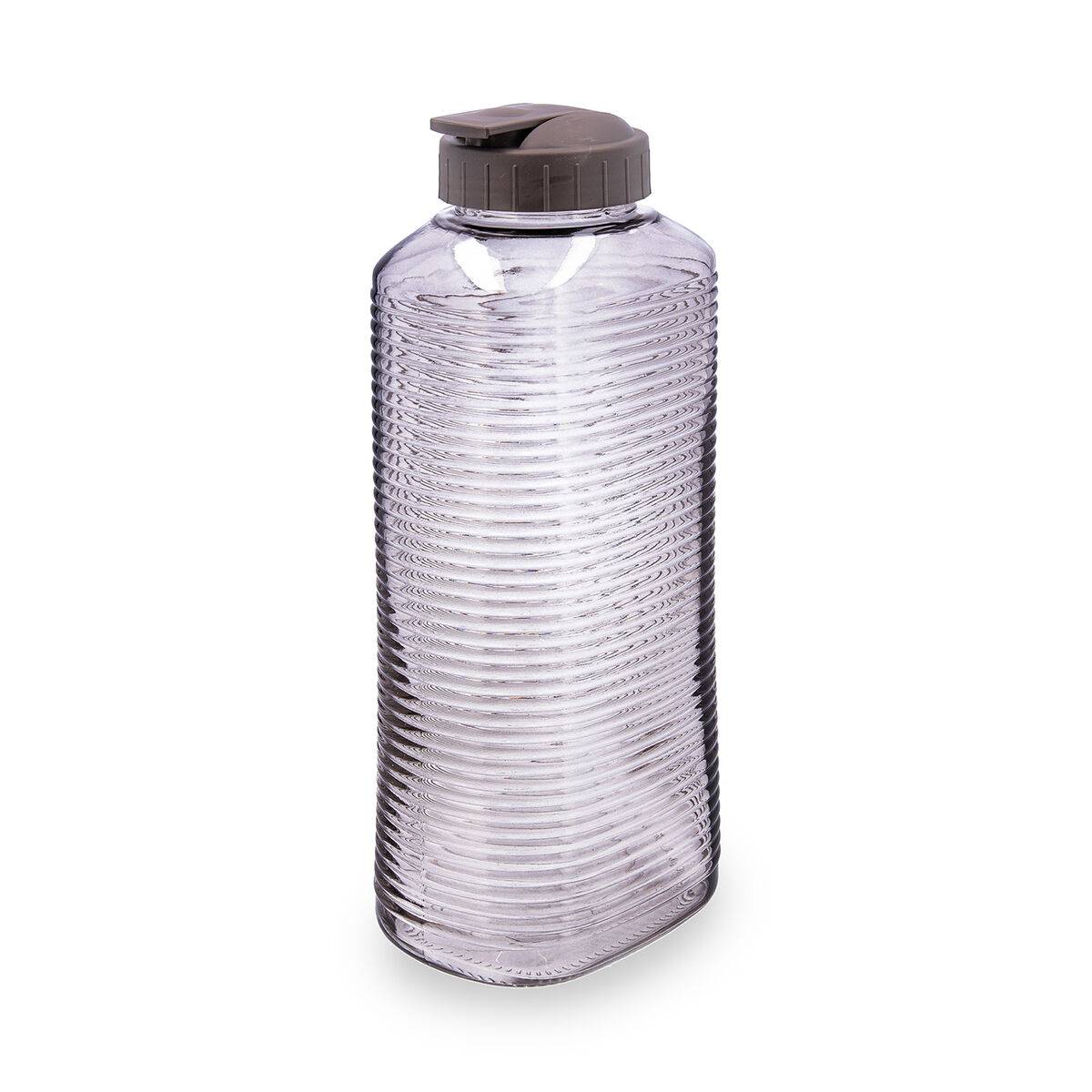 Botella de Agua Quid Velvet Gris Vidrio 1,8 L (6 Unidades)