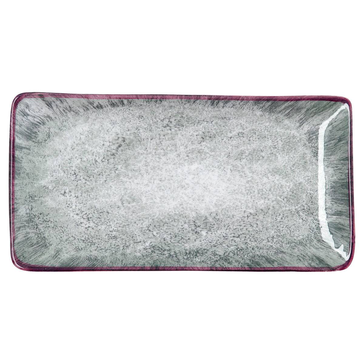 Bandeja de Aperitivos Bidasoa Stela Verde 27,5 x 16,3 cm (6 Unidades)