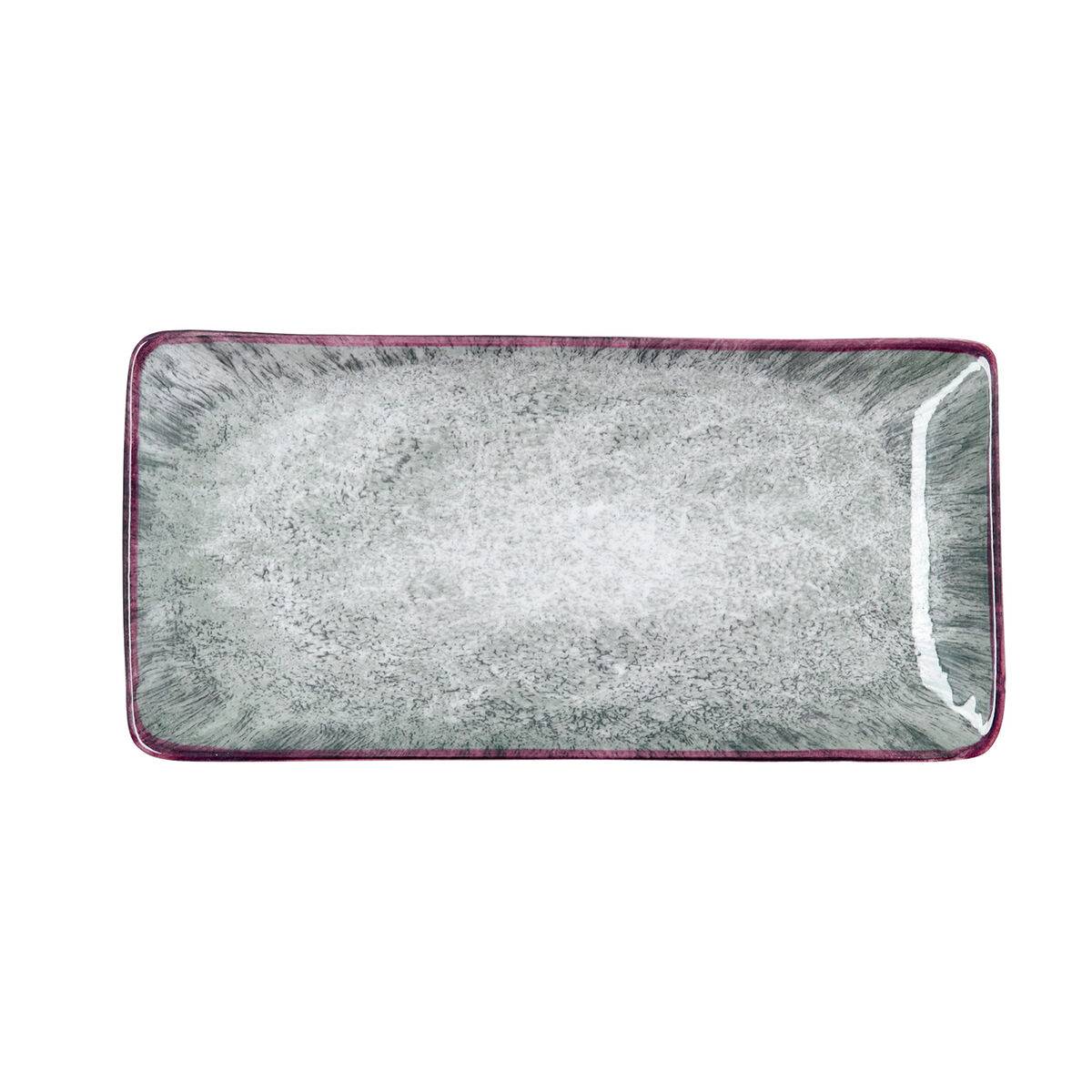 Bandeja de Aperitivos Bidasoa Stela Blanco 25 x 12 cm (6 Unidades)