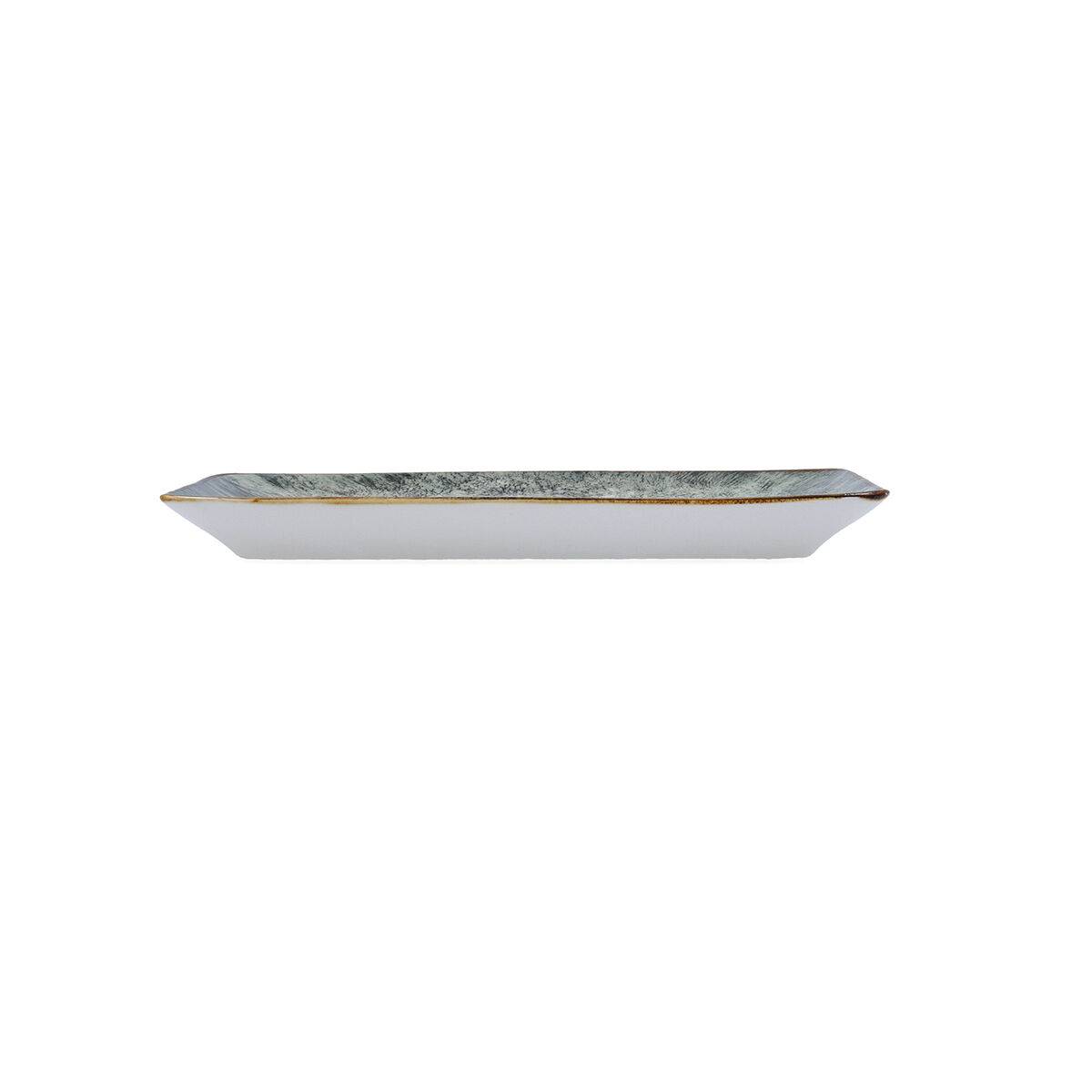 Bandeja de Aperitivos Bidasoa Stela Blanco 25 x 12 cm (6 Unidades)