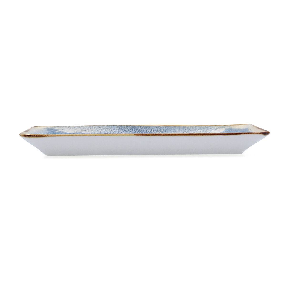 Bandeja de Aperitivos Bidasoa Aura Blanco 27,5 x 16,3 cm (6 Unidades)