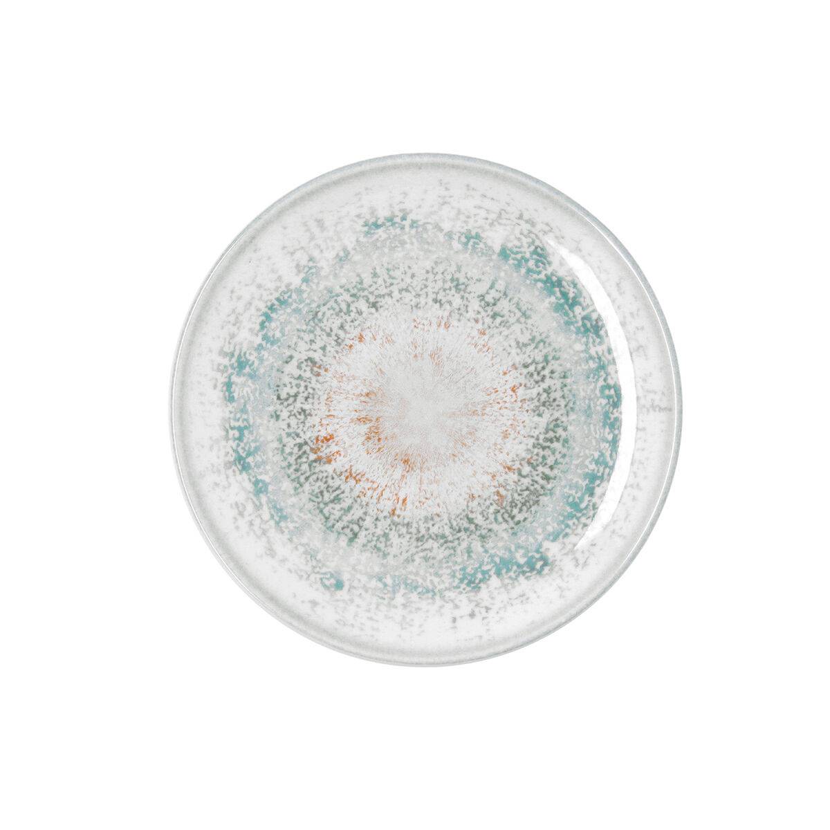 Plato de Postre Bidasoa Kai Hydrozero Blanco Cerámica Ø 21 cm (6 Unidades)