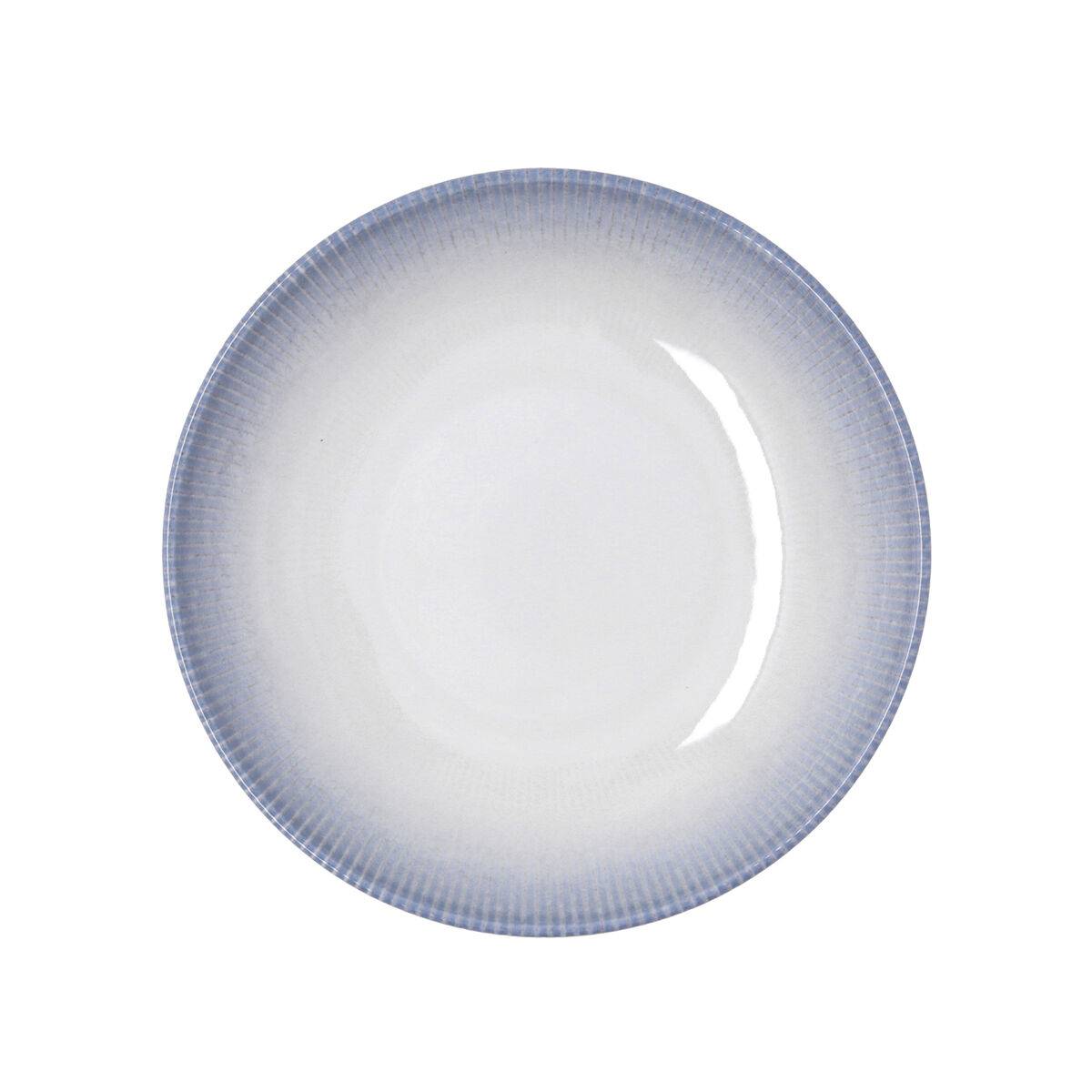 Plato Hondo Bidasoa Lea Hydrozero Blanco Cerámica Ø 23 cm (6 Unidades)