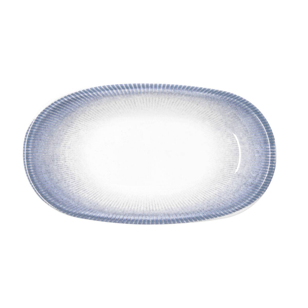 Bandeja de Aperitivos Bidasoa Lea Hydrozero Blanco 26 x 14,5 cm (6 Unidades)