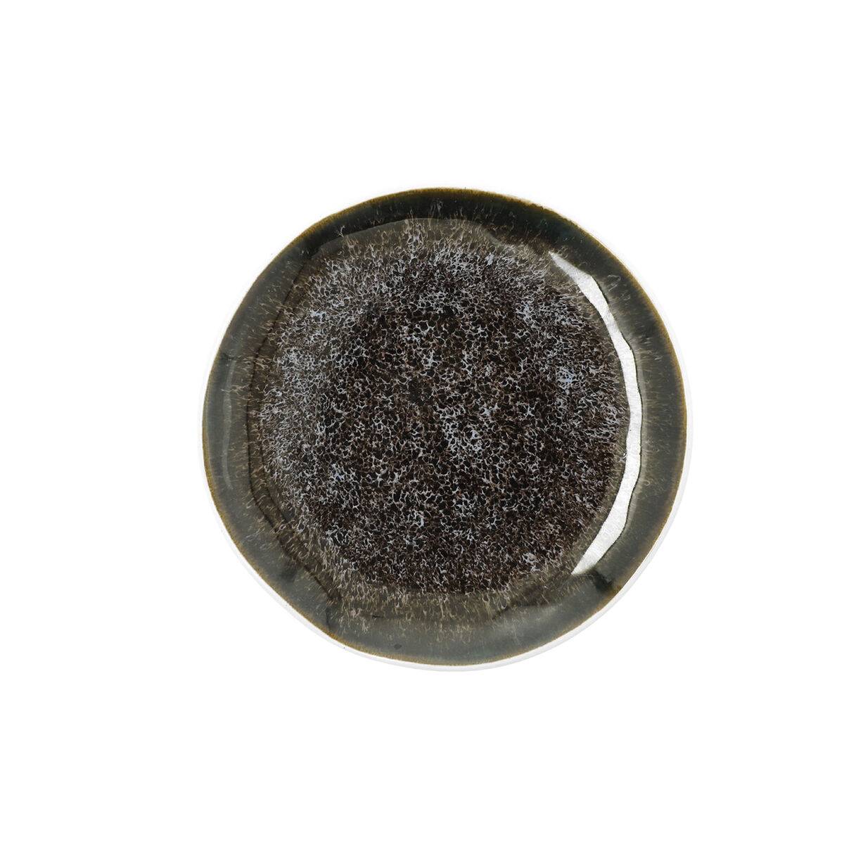 Plato Bidasoa Elite Marrón Cerámica Ø 16 cm Pan (6 Unidades)