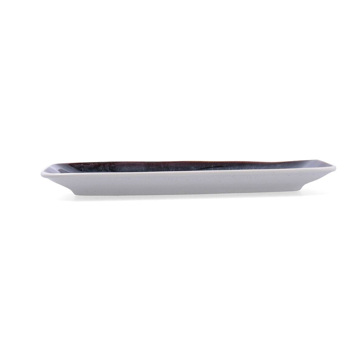 Bandeja de Aperitivos Bidasoa Elite Marrón 30 x 14,5 x 2,6 cm (6 Unidades)