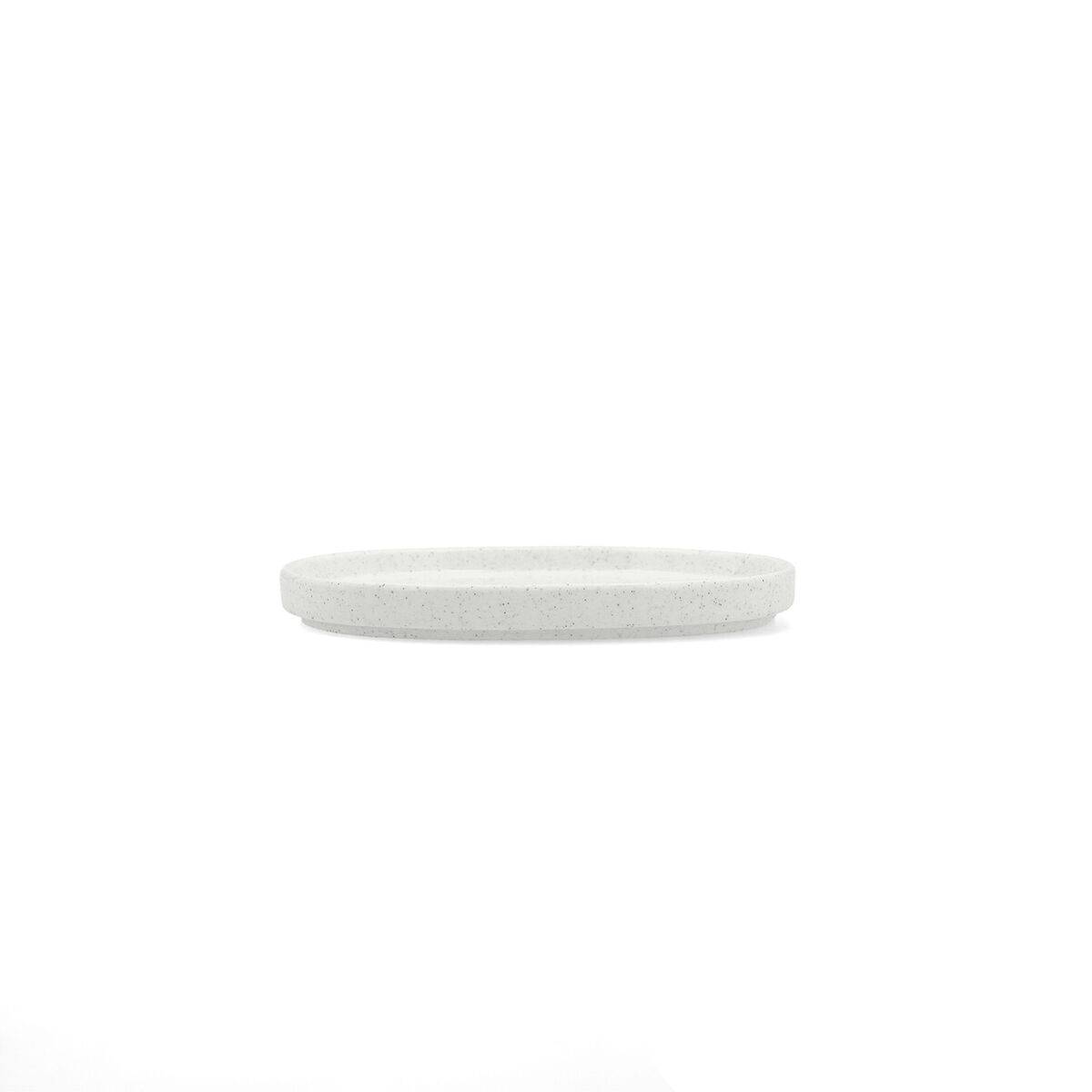 Plato Llano Bidasoa Elite Blanco Cerámica 16,5 x 16,5 x 1,7 cm (8 Unidades)