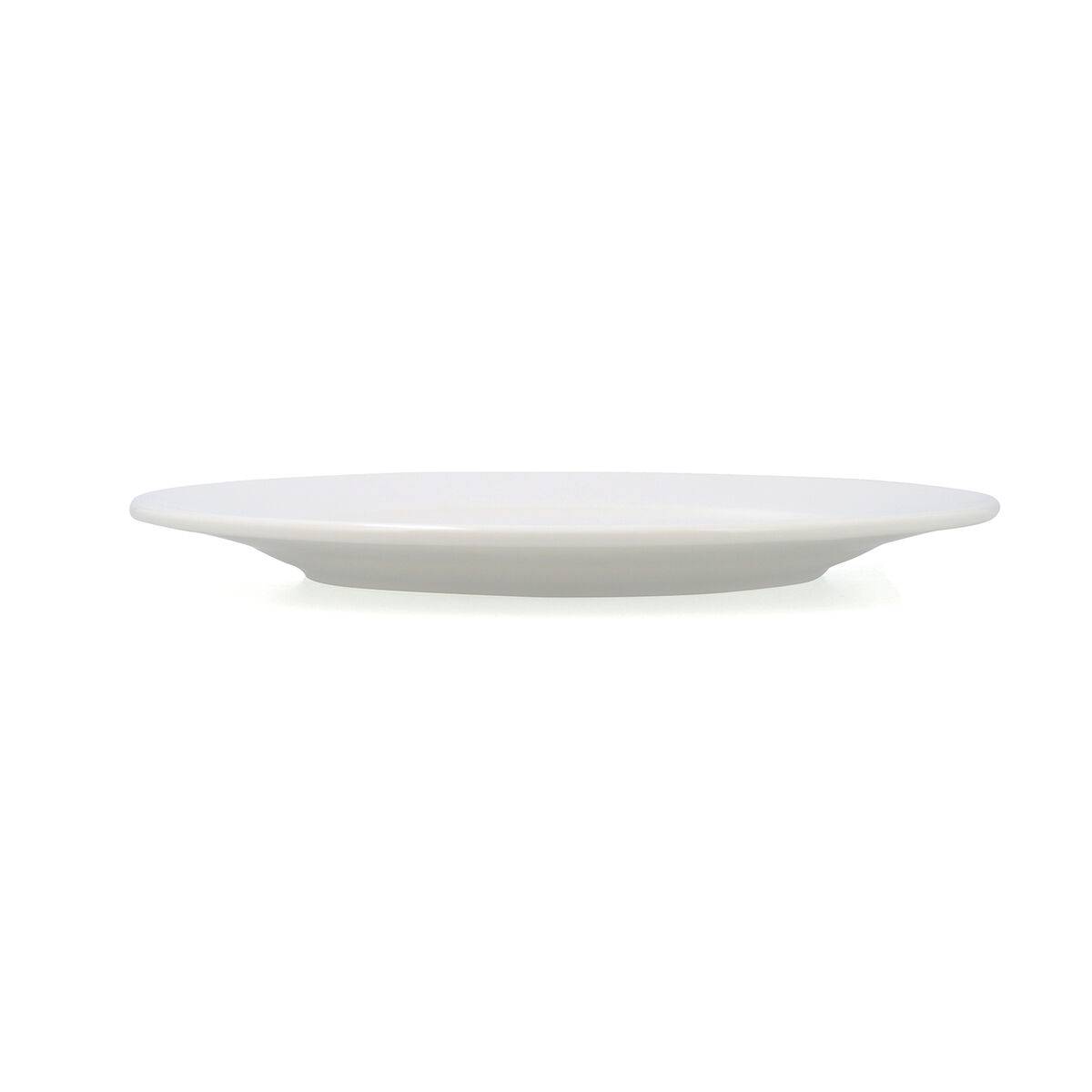 Plato Llano Bidasoa Serenity Hydrozero Blanco Cerámica Ø 30 cm (6 Unidades)