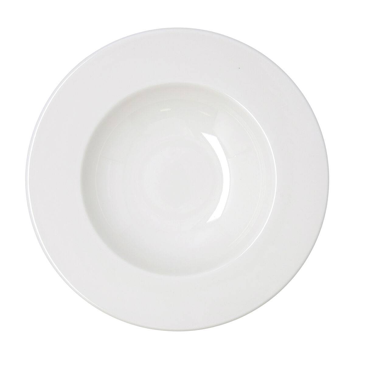 Plato para Pasta Bidasoa Serenity Hydrozero Blanco Cerámica Ø 30 cm (6 Unidades)