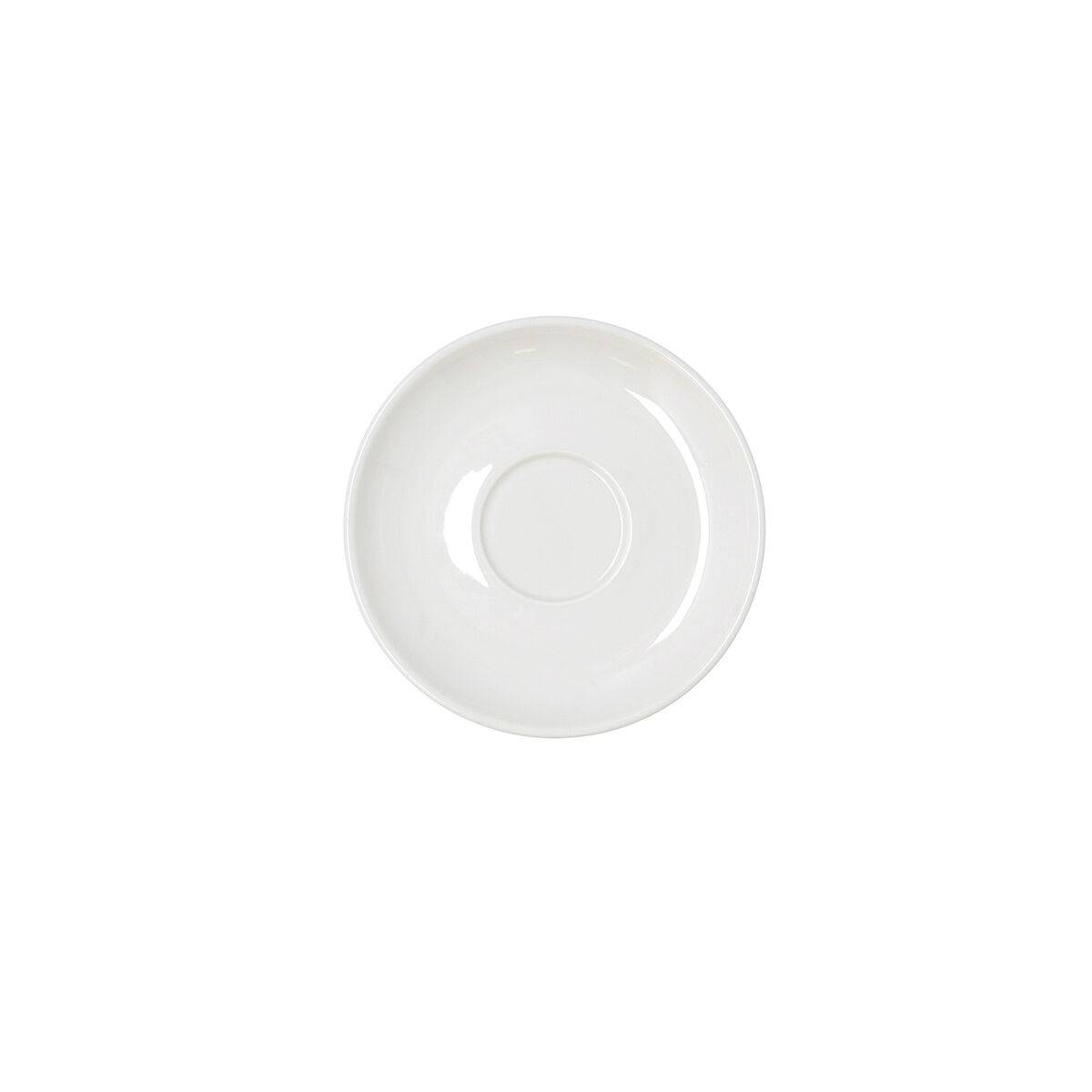 Plato Bidasoa Serenity Hydrozero Blanco Cerámica Ø 15 cm Café (6 Unidades)