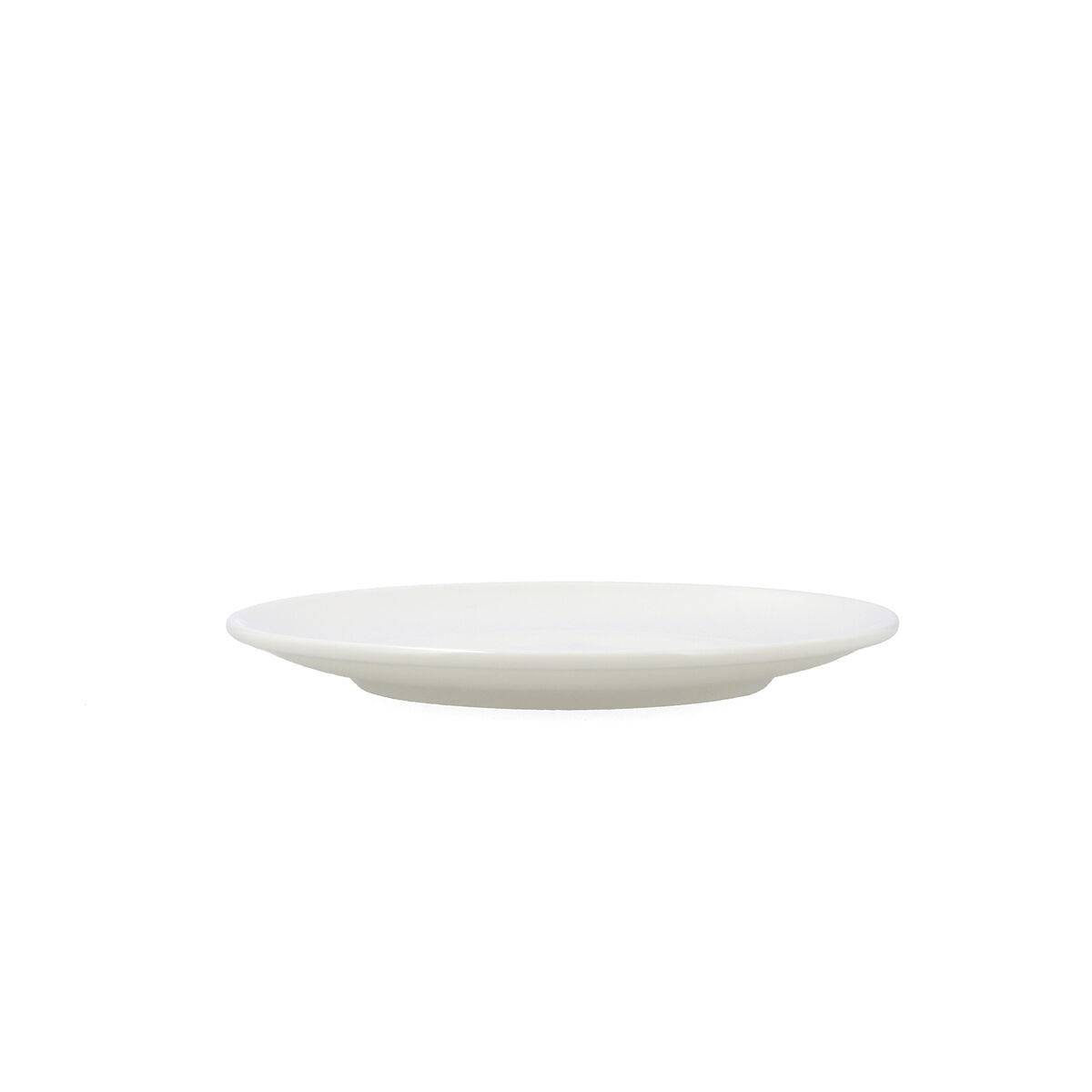 Plato Llano Bidasoa Harmony Hydrozero Blanco Cerámica Ø 21 cm (6 Unidades)