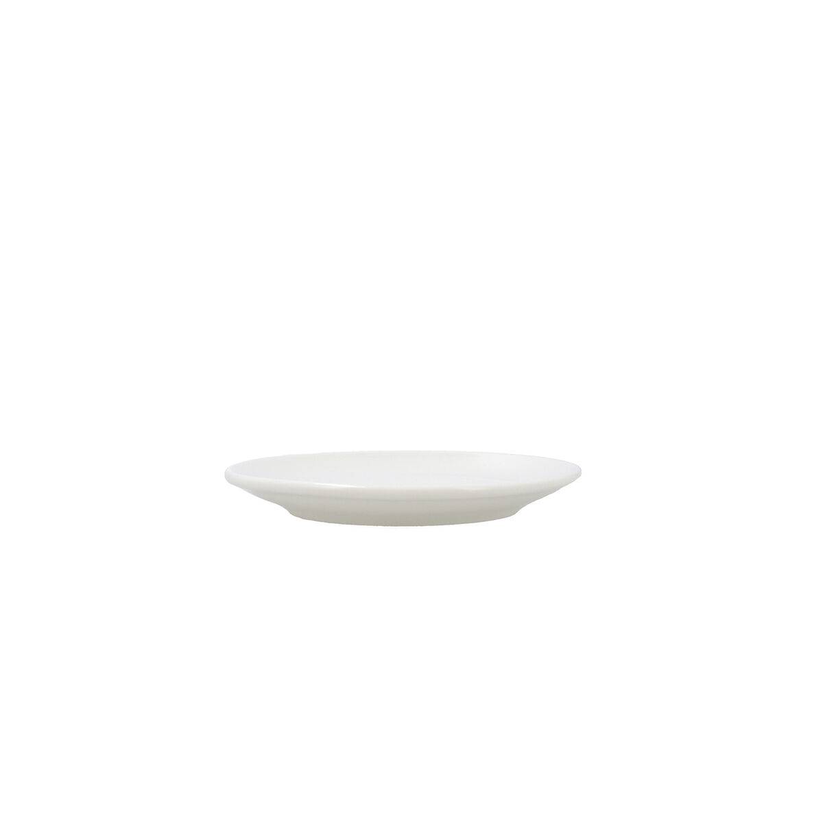 Plato Llano Bidasoa Harmony Hydrozero Blanco Cerámica Ø 15 cm (6 Unidades)