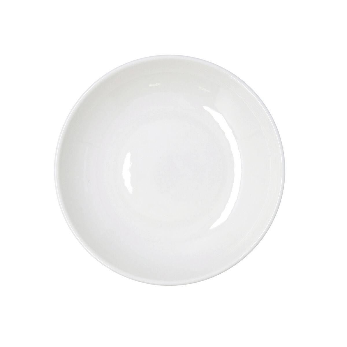 Plato Hondo Bidasoa Harmony Hydrozero Blanco Cerámica Ø 23 cm (6 Unidades)