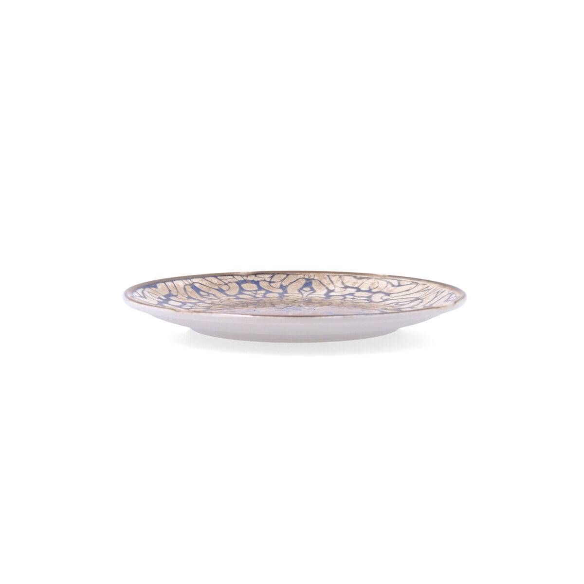 Plato de Postre Bidasoa Deneb Hydrozero Marrón Cerámica Ø 21 cm (6 Unidades)