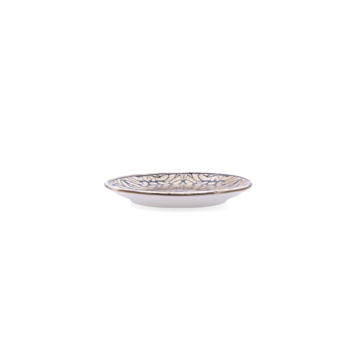 Plato Bidasoa Deneb Hydrozero Marrón Cerámica Ø 15 cm Pan (6 Unidades)
