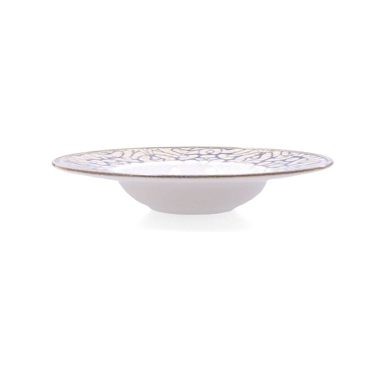 Plato para Pasta Bidasoa Deneb Hydrozero Marrón Cerámica Ø 26 cm Risotto (6 Unidades)