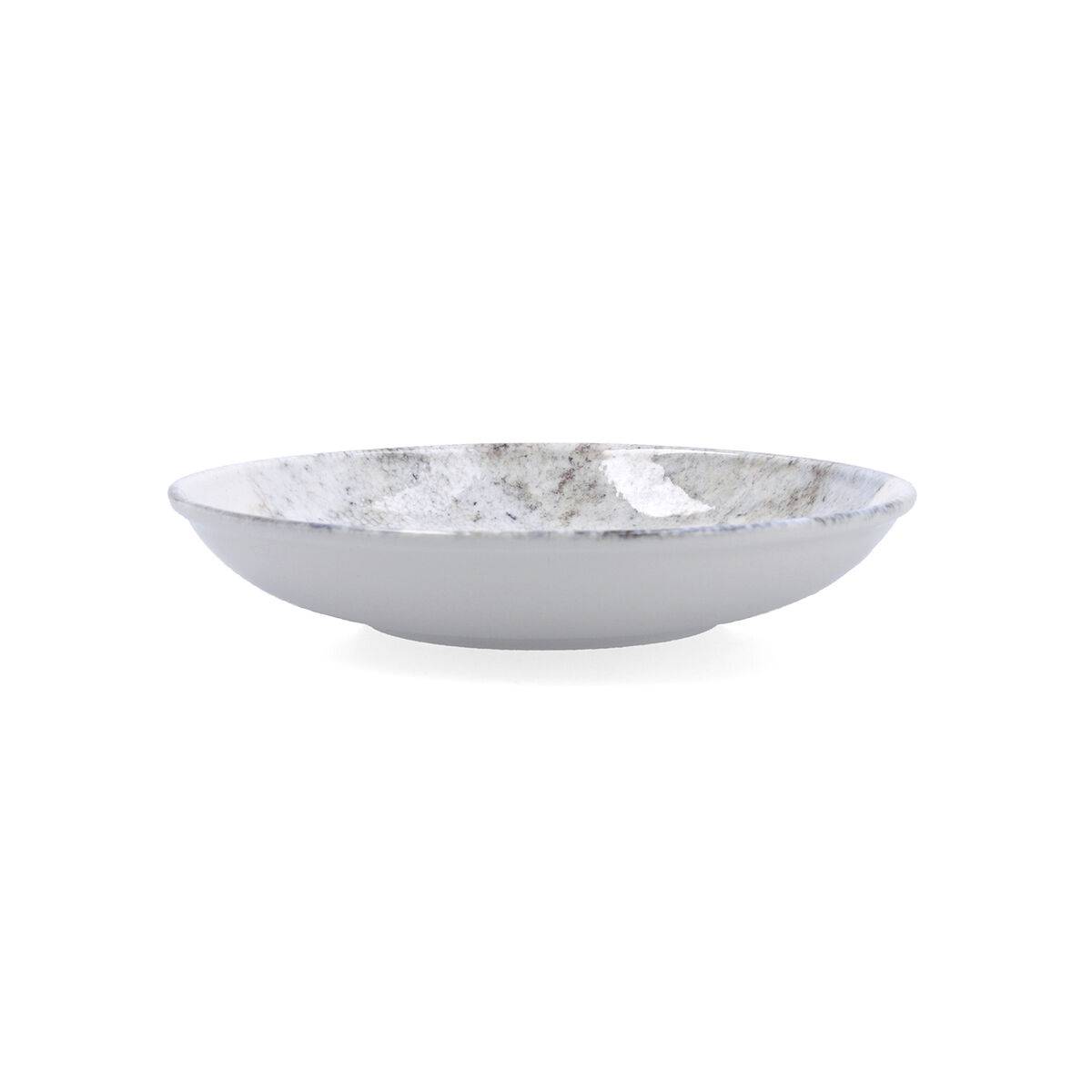 Plato Hondo Bidasoa Polaris Hydrozero Beige Cerámica Ø 23 cm (6 Unidades)
