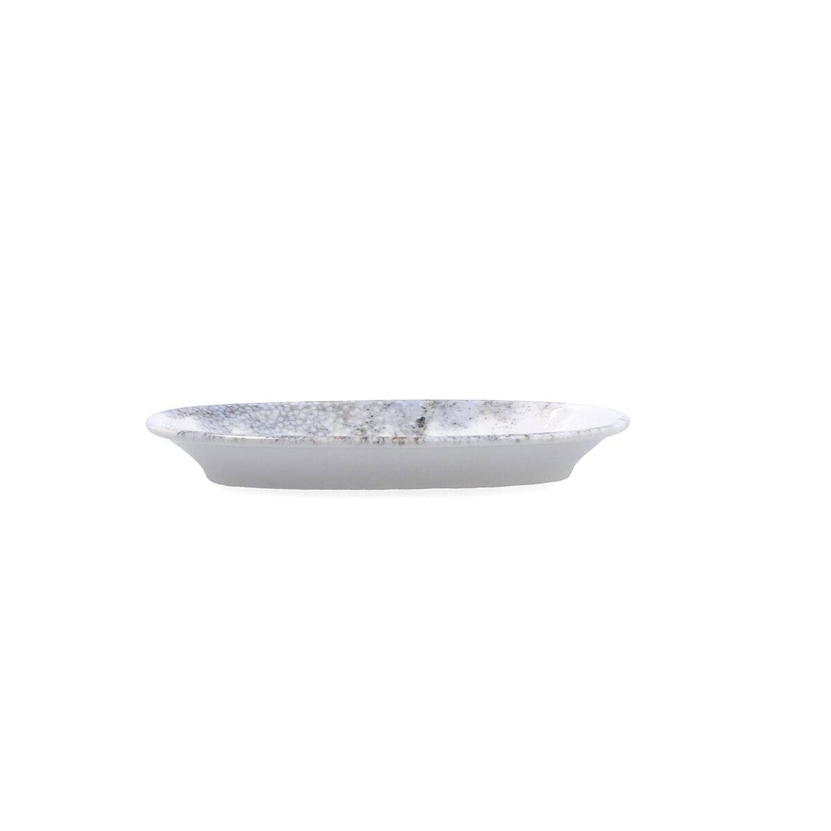 Bandeja de Aperitivos Bidasoa Polaris Hydrozero Beige 19 x 11 cm (6 Unidades)