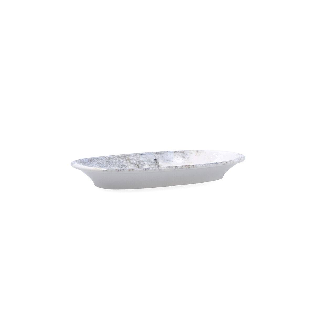 Bandeja de Aperitivos Bidasoa Polaris Hydrozero Beige 19 x 11 cm (6 Unidades)