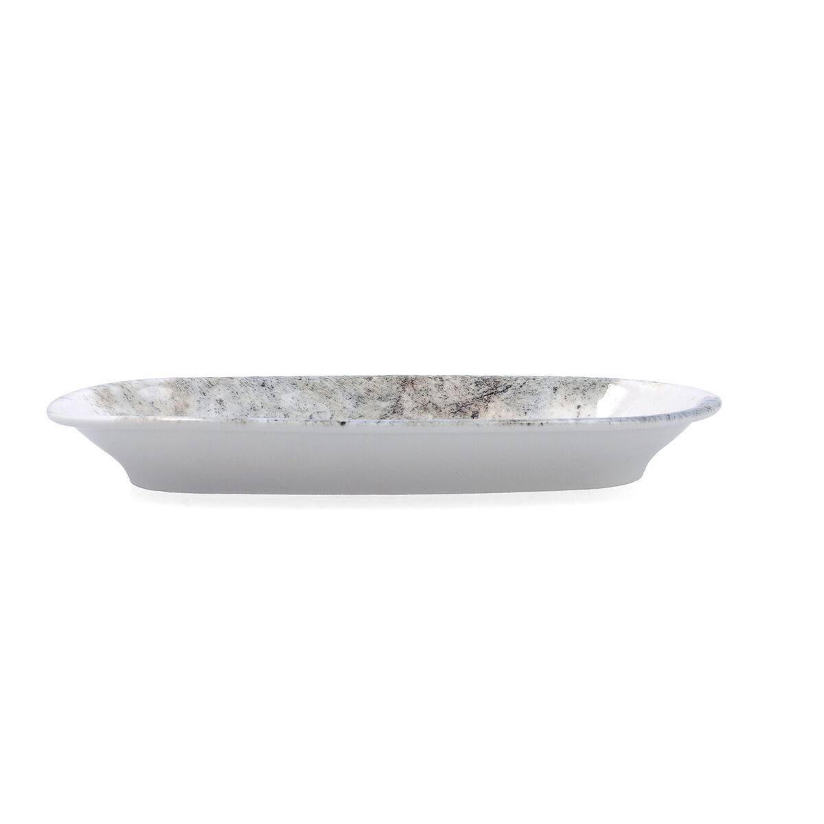 Bandeja de Aperitivos Bidasoa Polaris Hydrozero Beige 26 x 14,5 cm (6 Unidades)