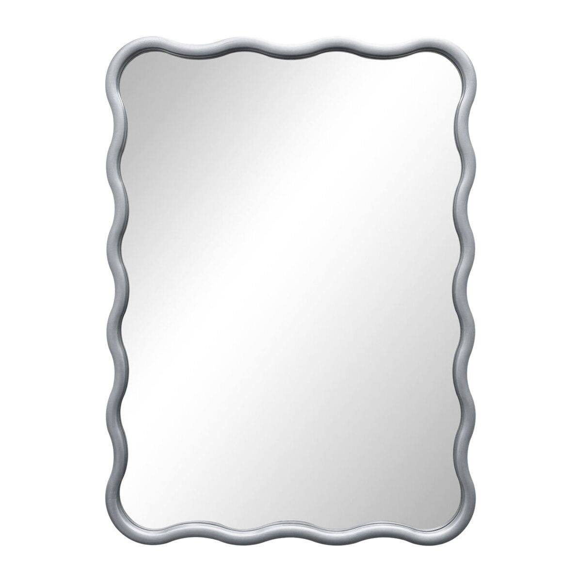 Espejo de pared Versa Plateado 2,2 X 73 X 53 CM