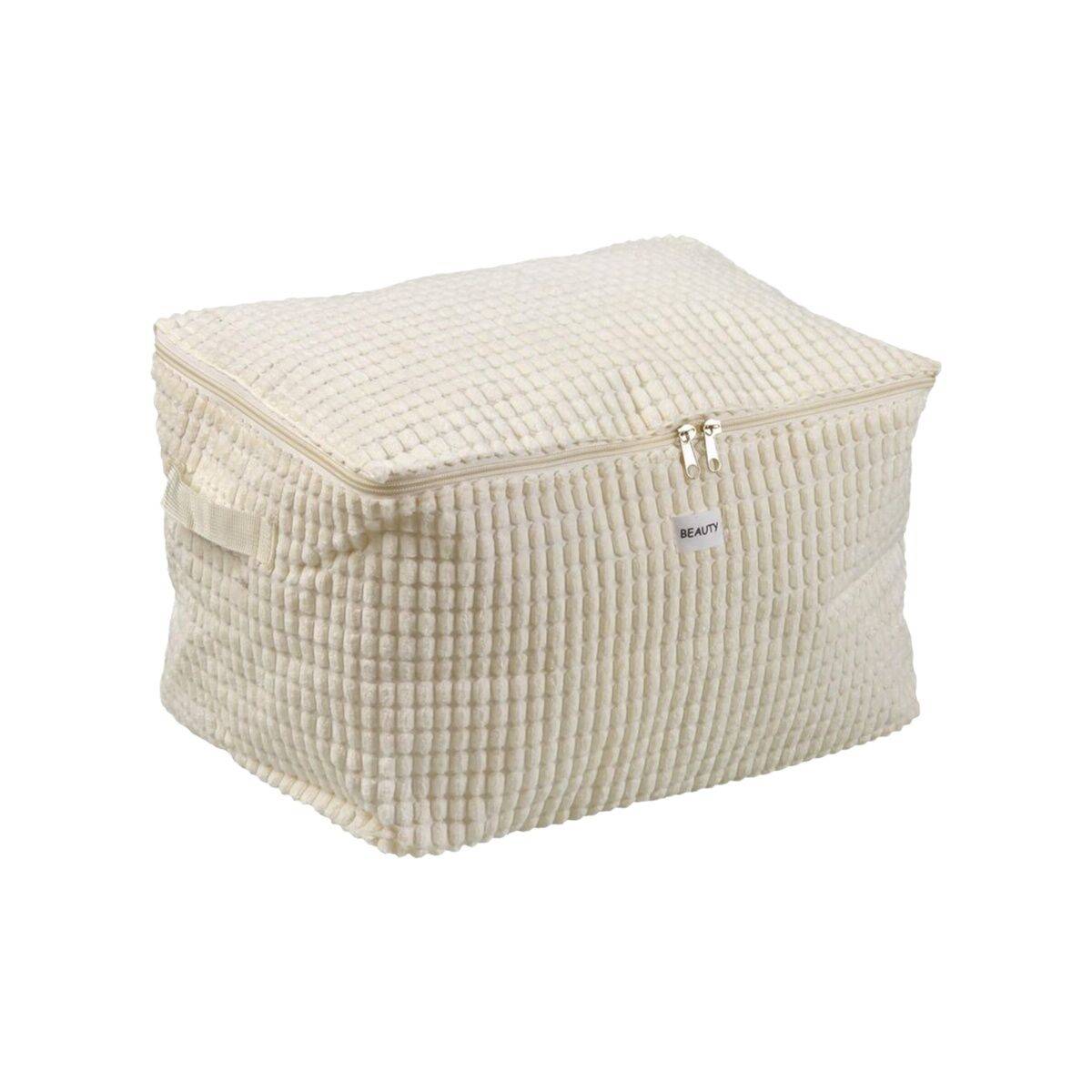Caja de Almacenaje Versa Corduroy 38 x 26 x 26 cm