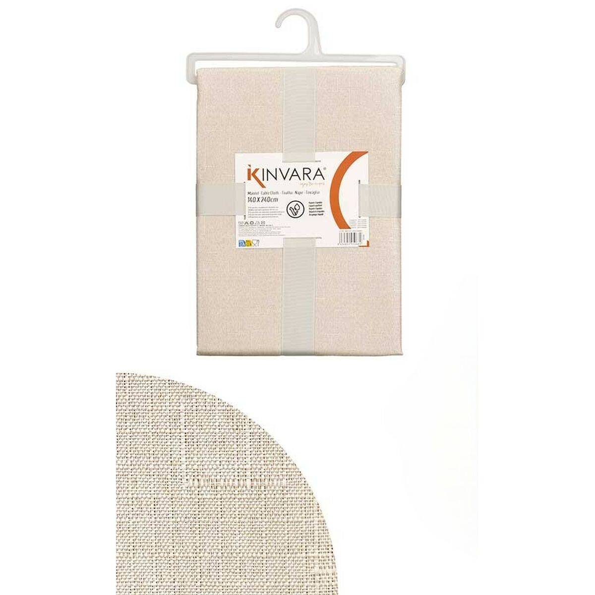 Mantel Kinvara Crema 140 x 240 cm (12 Unidades)