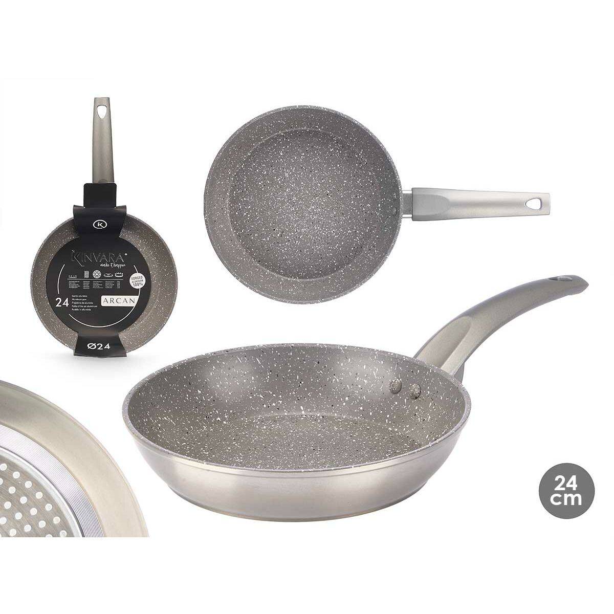 Sartén Kinvara Plateado Aluminio Baquelita Aluminio Forjado (6 Unidades)