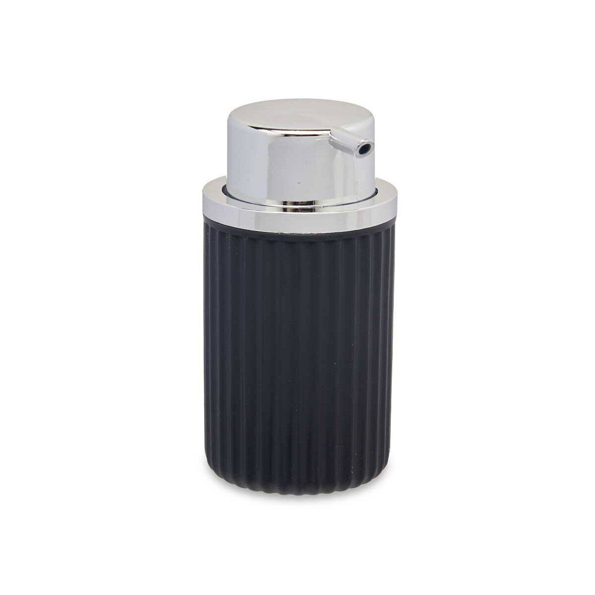 Dispensador de Jabón Berilo Antracita Plástico 420 ml 7 x 14,5 x 8,5 cm (16 Unidades)