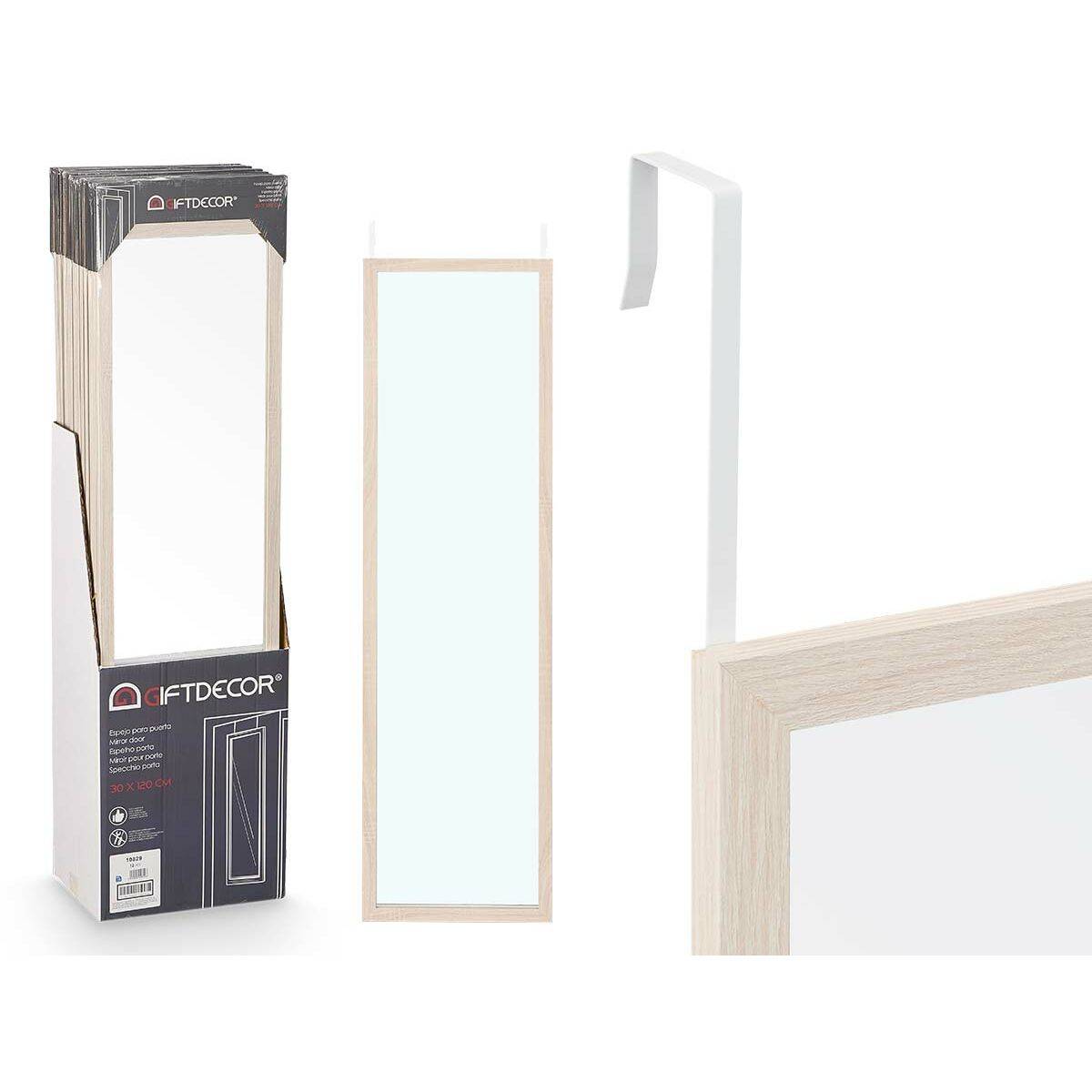 Espejo Colgante Gift Decor Blanco 30 x 120 cm (12 Unidades)