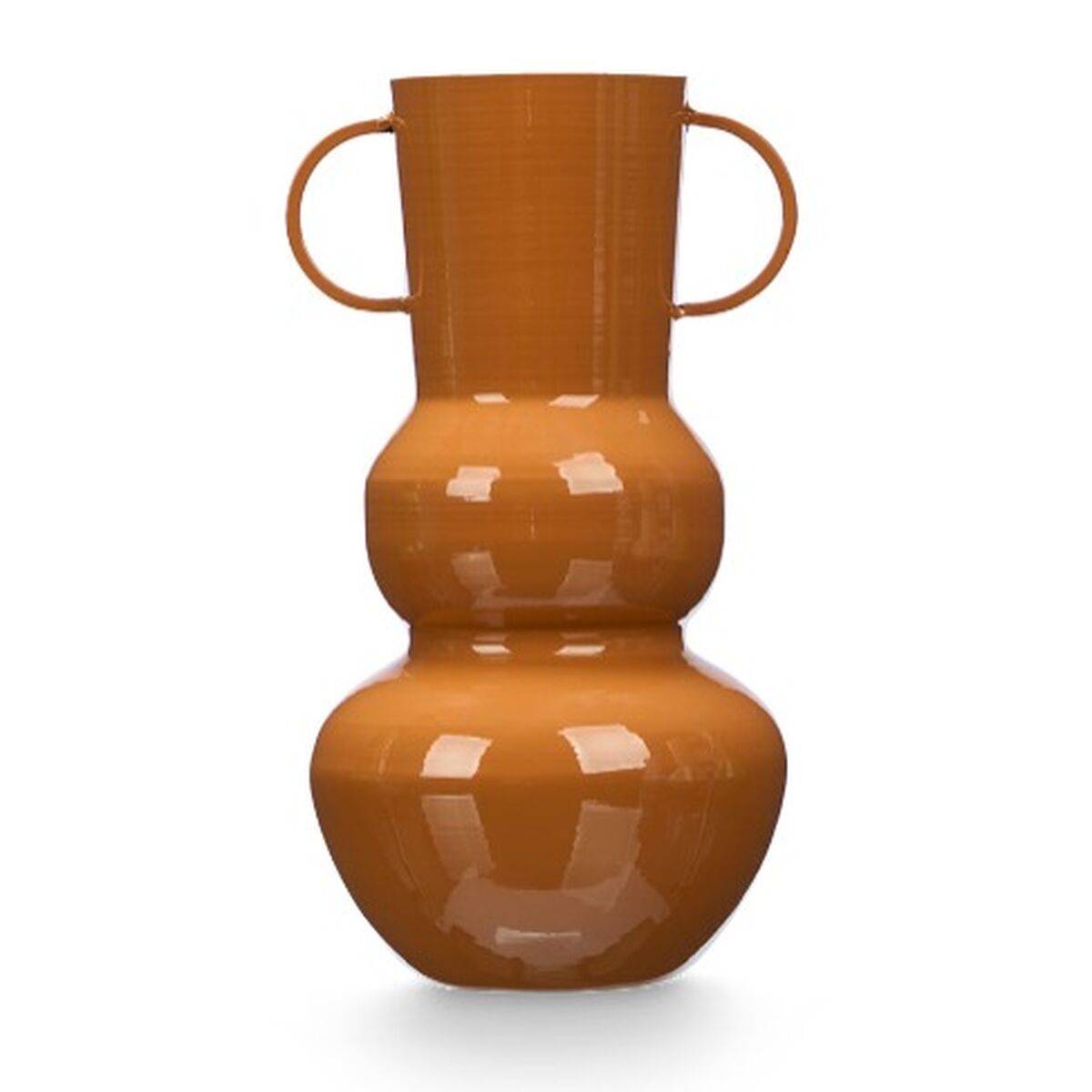 Jarrón Gift Decor Teja Hierro Bola 17,5 x 30,5 x 16 cm (6 Unidades)