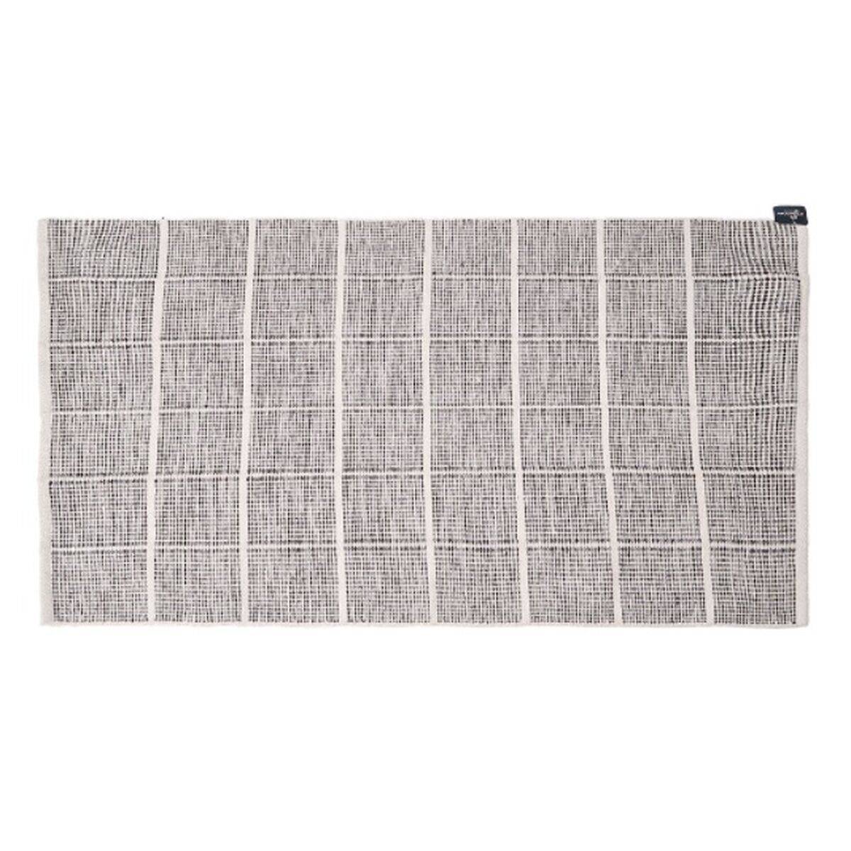 Alfombra Gift Decor Gris Cuadros 140 x 80 cm (6 Unidades)