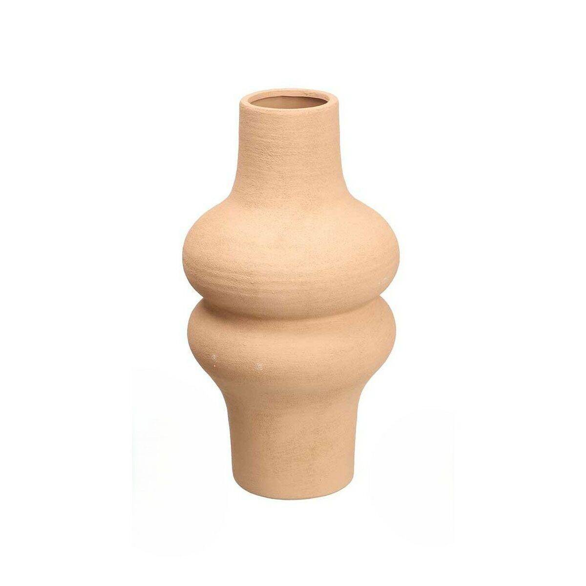 Jarrón Gift Decor Marrón Cerámica 18 x 34,5 x 18 cm