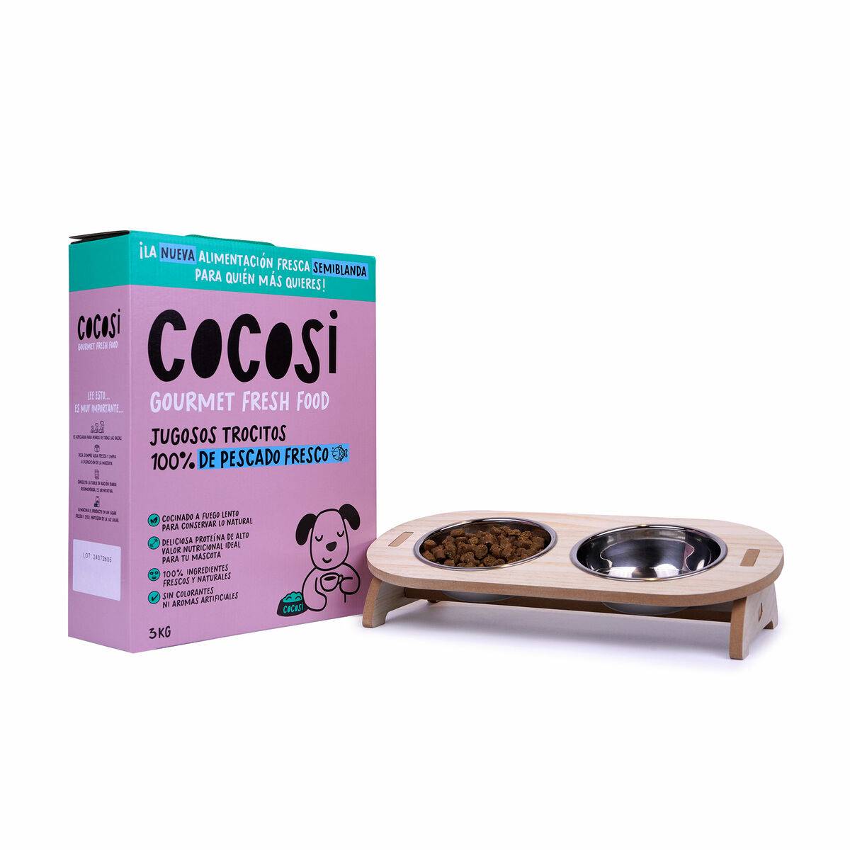 Comida húmeda Cocosi 3 Kg 4 Unidades