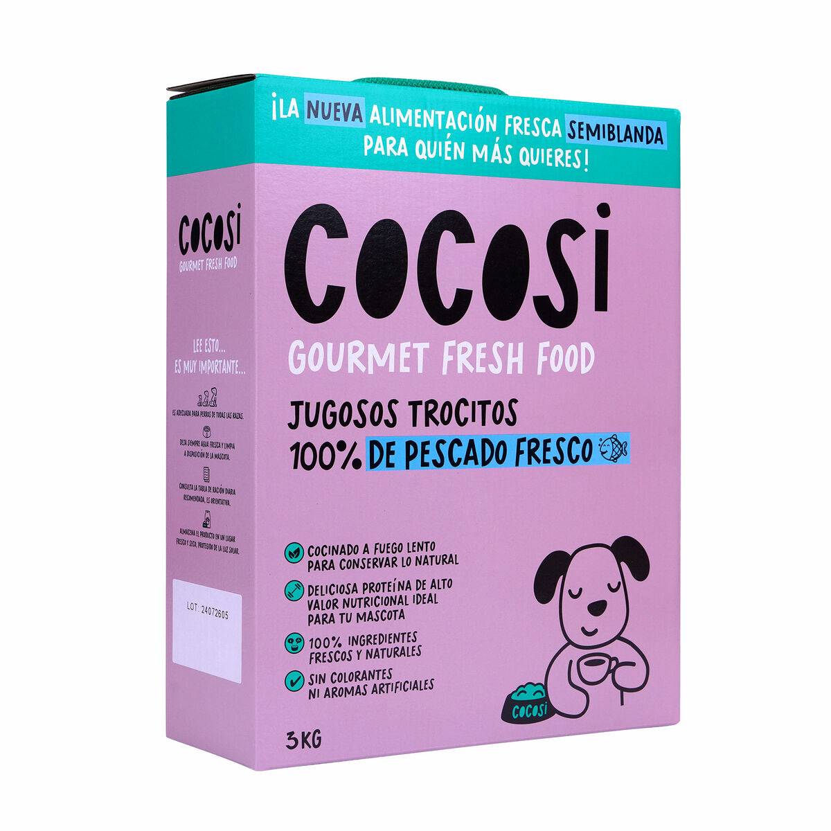 Comida húmeda Cocosi 3 Kg 4 Unidades