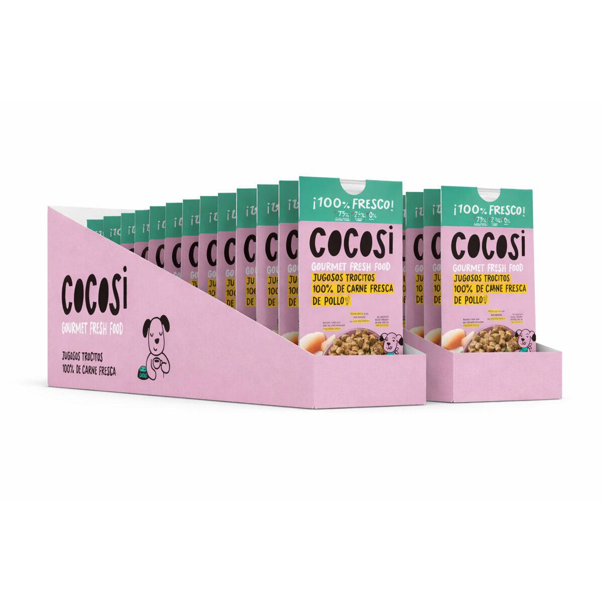 Comida húmeda Cocosi Pollo 200 g 8 Unidades