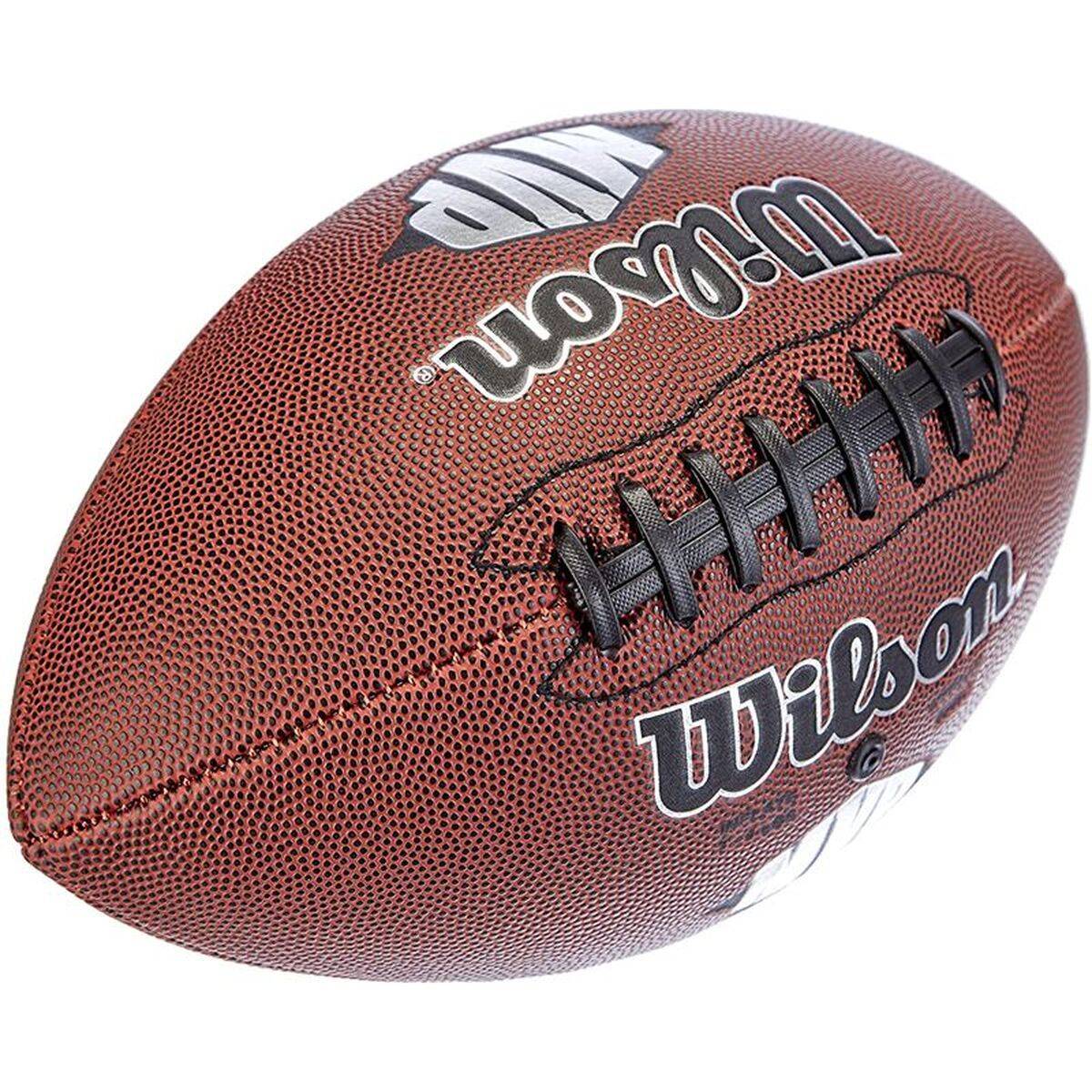 Balón de Fútbol Americano Wilson MVP Talla única Marrón