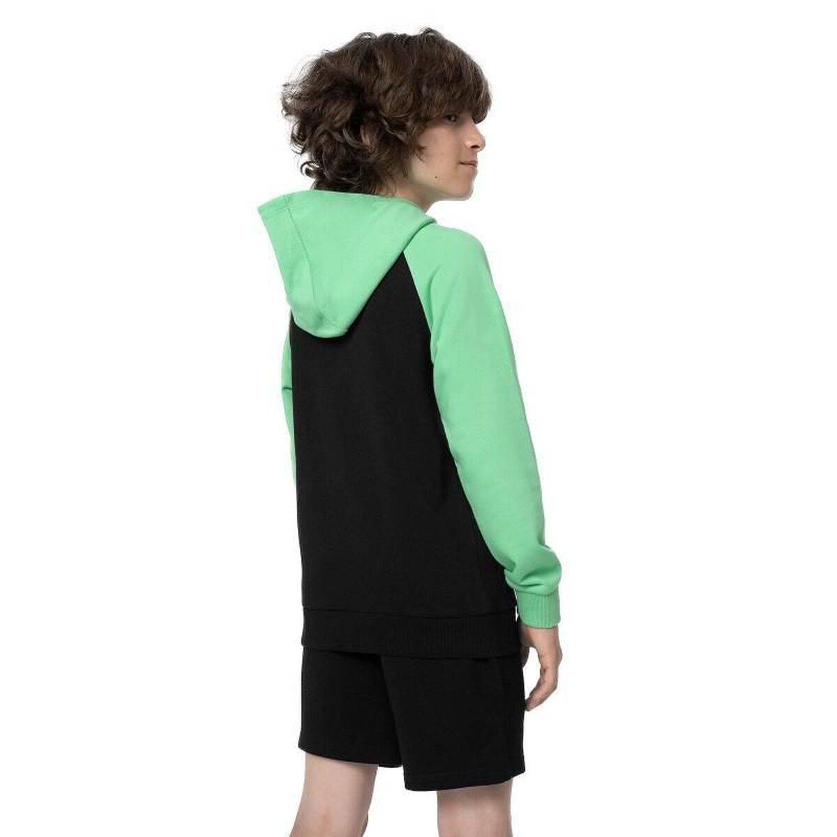 Sudadera con Capucha Niño 4F M221 Negro