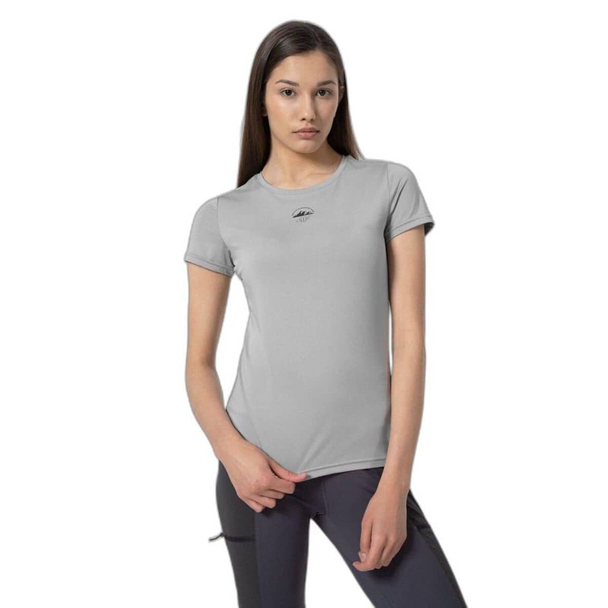 Camiseta de Manga Corta 4F Fnk F193 Gris