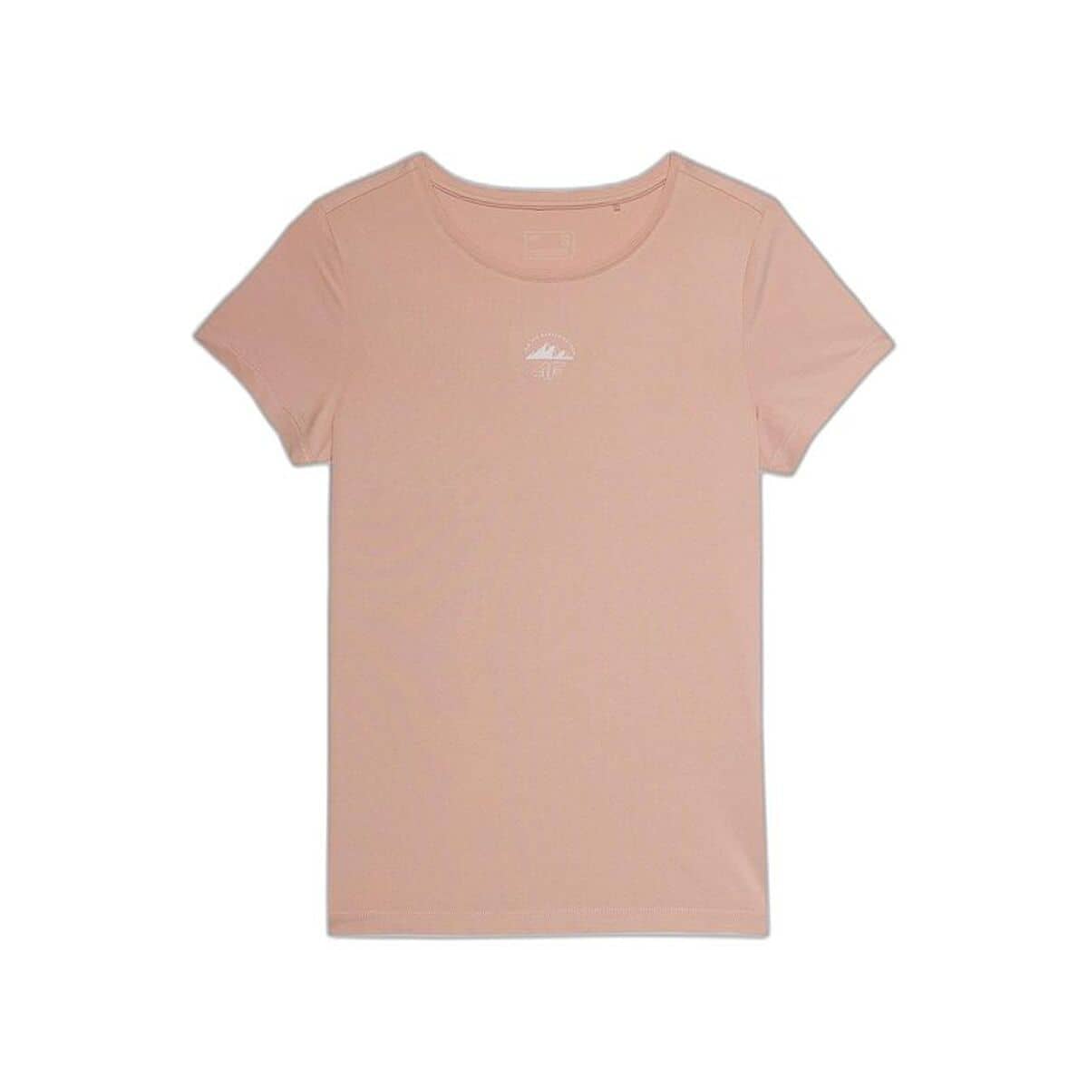Camiseta de Manga Corta 4F Fnk F193 Coral
